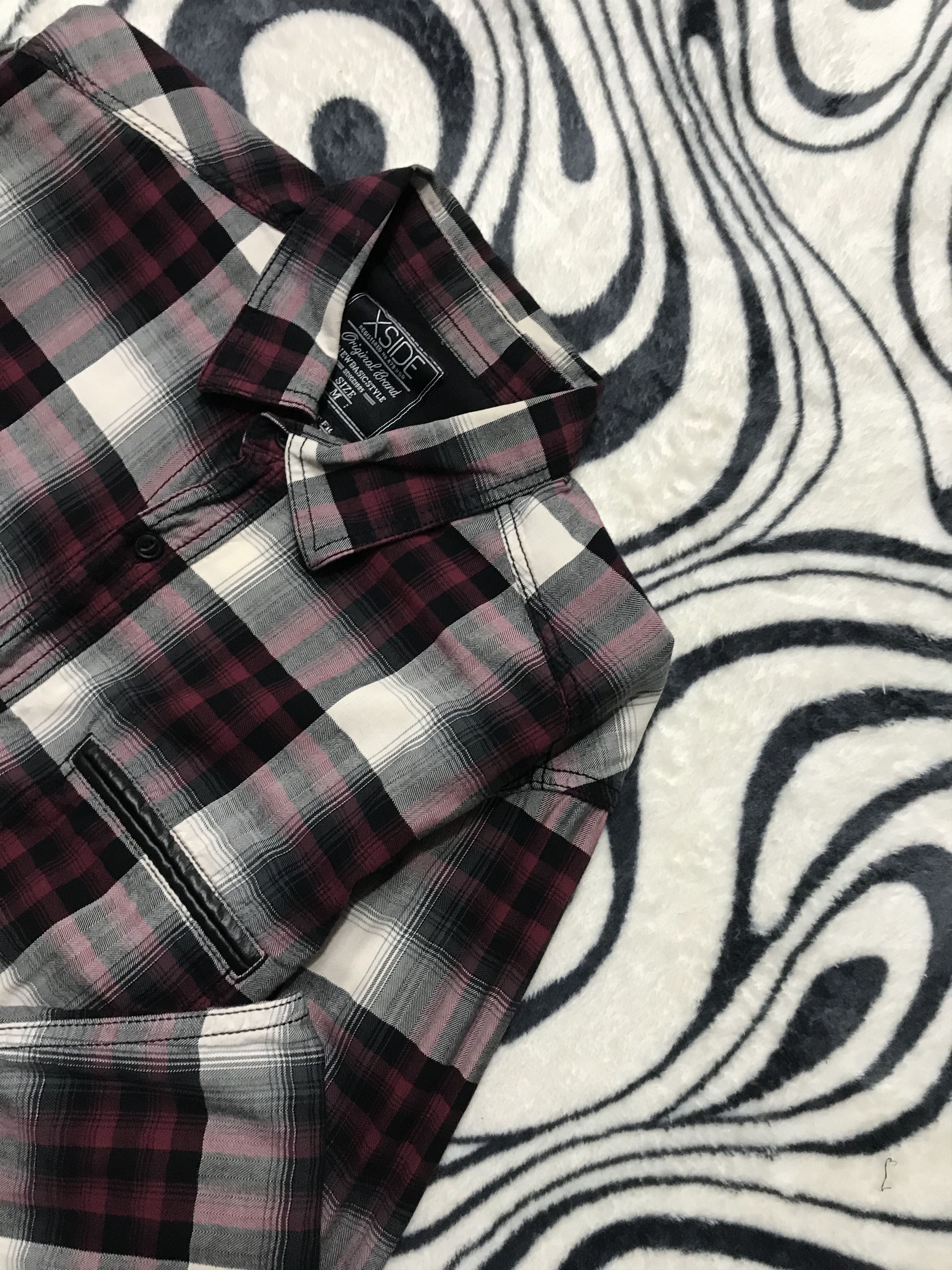Flannel Vintage Flannel Plaid Shirt Travis style Size US M / EU 48-50 / 2 - 3 Thumbnail