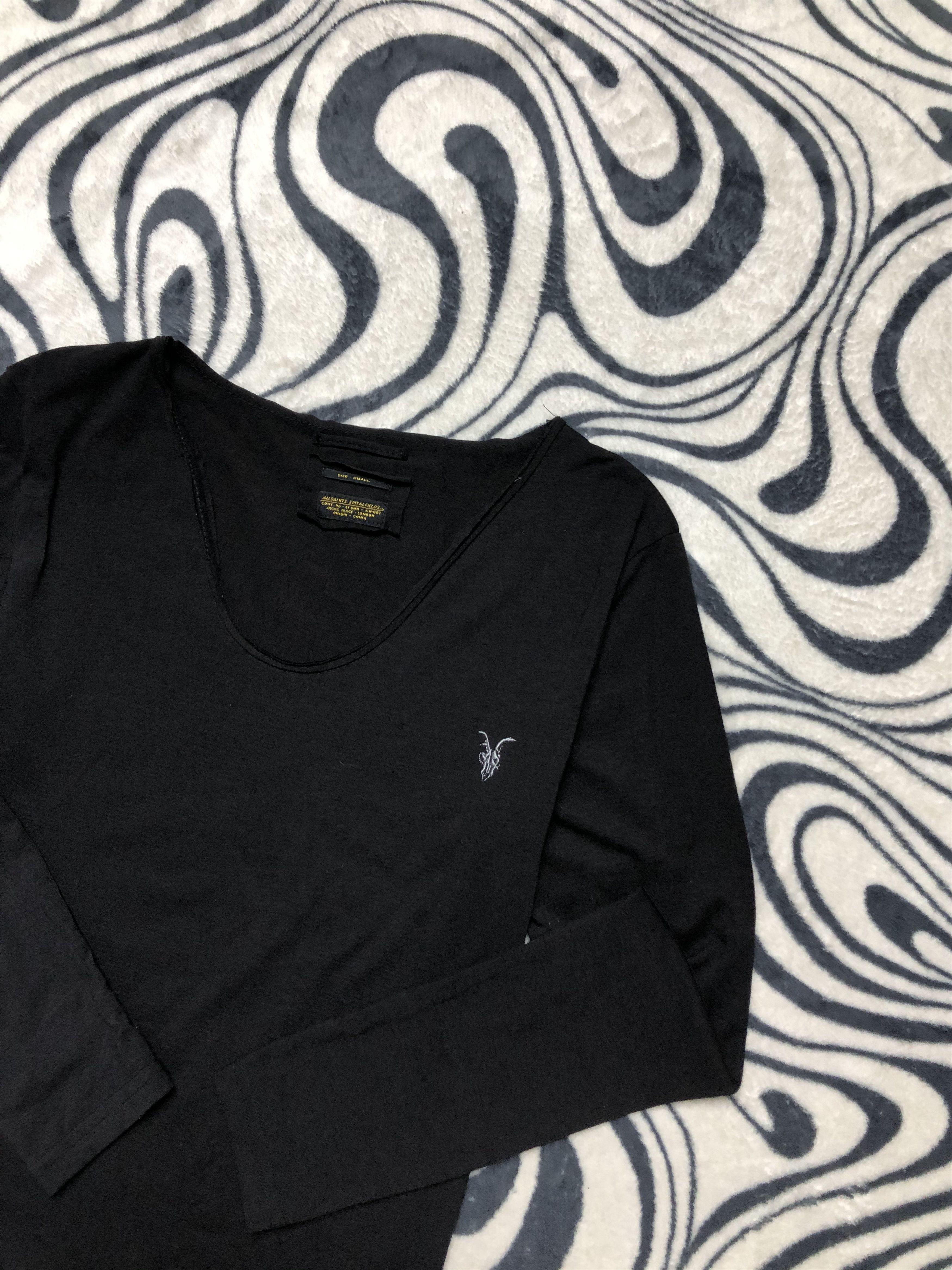 Allsaints Allsaints Mens Long Sleeve T-Shirt Tee Size US S / EU 44-46 / 1 - 2 Thumbnail