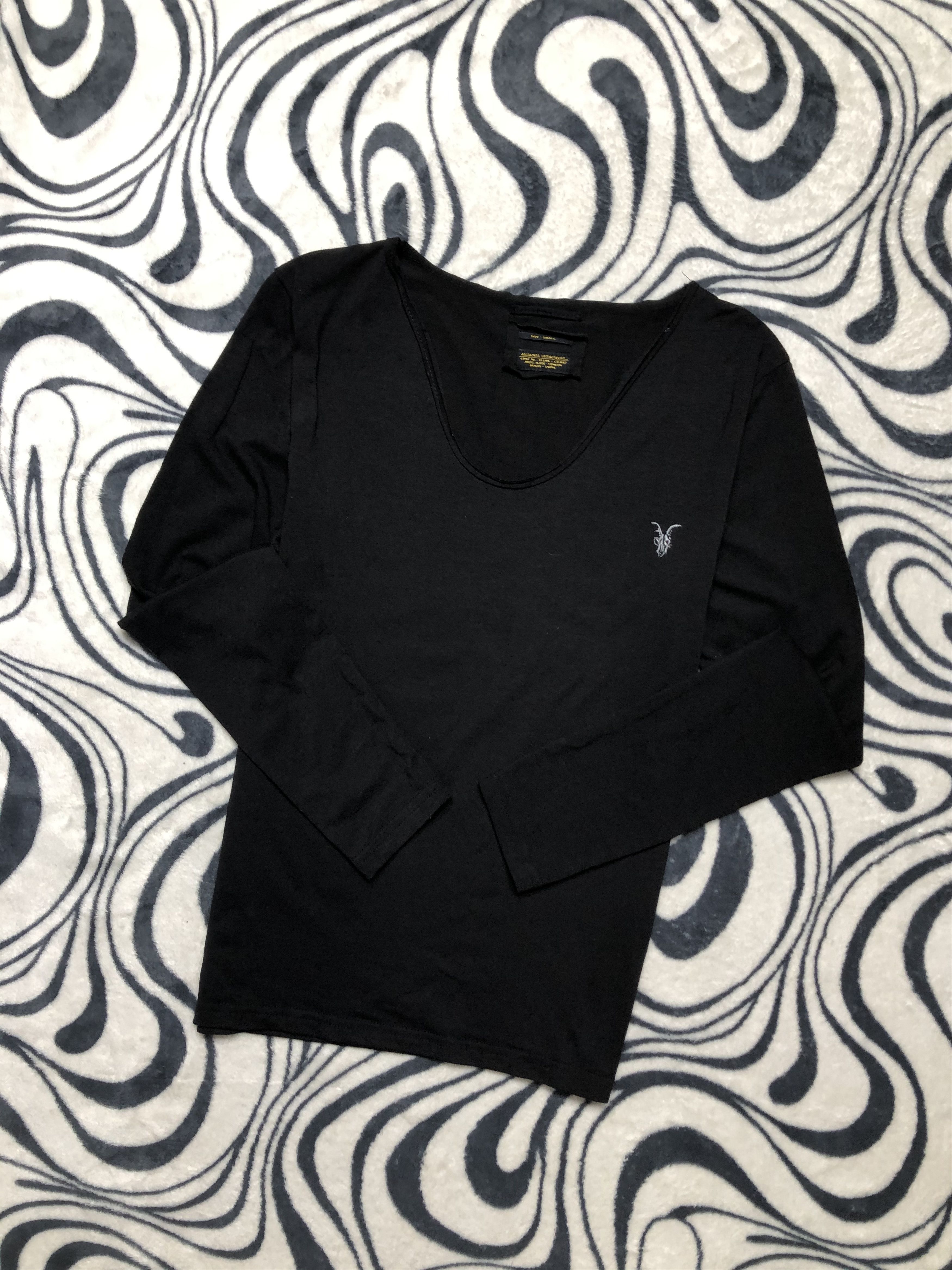 Allsaints Allsaints Mens Long Sleeve T-Shirt Tee Size US S / EU 44-46 / 1 - 1 Thumbnail