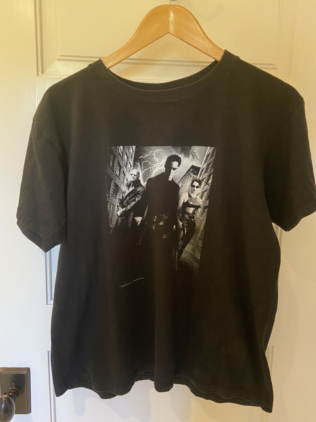 Vintage The Matrix Movie Promo T-Shirt Fruit of the Loom
