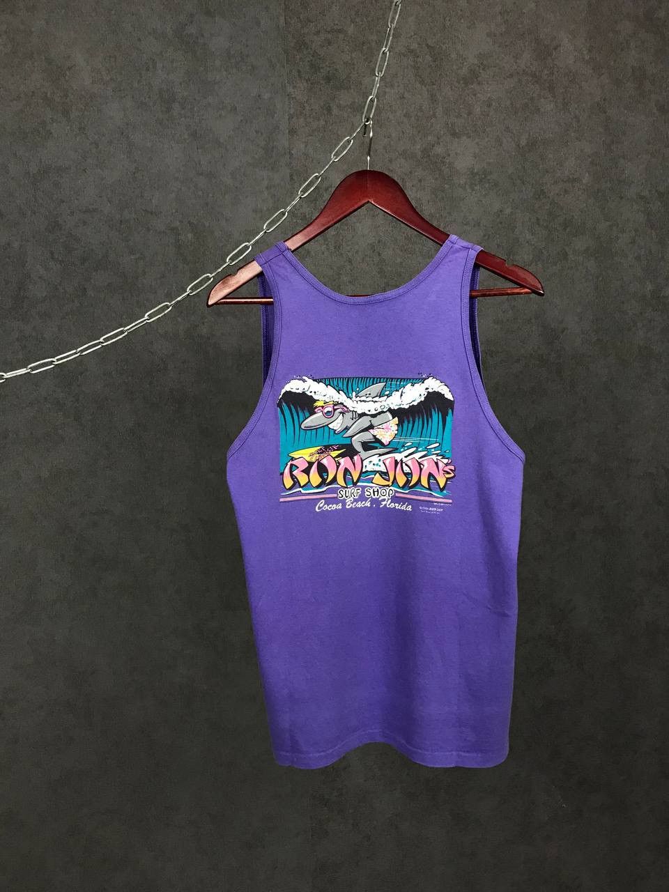 Vintage Ron Jon Surf Shop 1986 made in USA American vintage tee Size US M / EU 48-50 / 2 - 1 Thumbnail