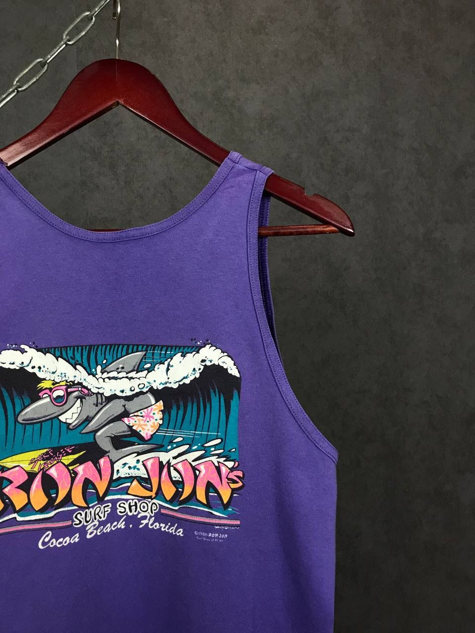 Vintage Ron Jon Surf Shop 1986 made in USA American vintage tee Size US M / EU 48-50 / 2 - 4 Thumbnail