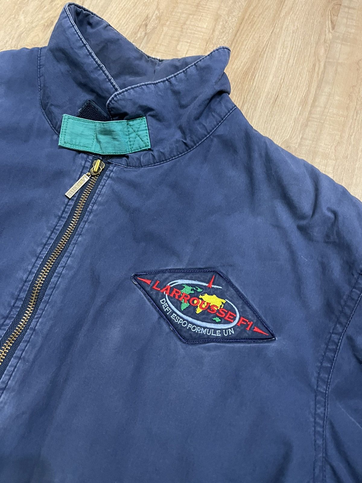 Formula 1 × Vintage Vintage Larrousse F1 bomber jacket Size US L / EU 52-54 / 3 - 3 Thumbnail