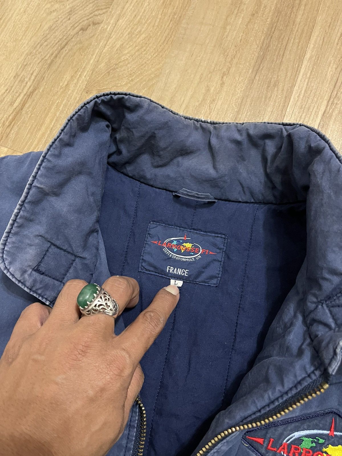 Formula 1 × Vintage Vintage Larrousse F1 bomber jacket Size US L / EU 52-54 / 3 - 5 Thumbnail