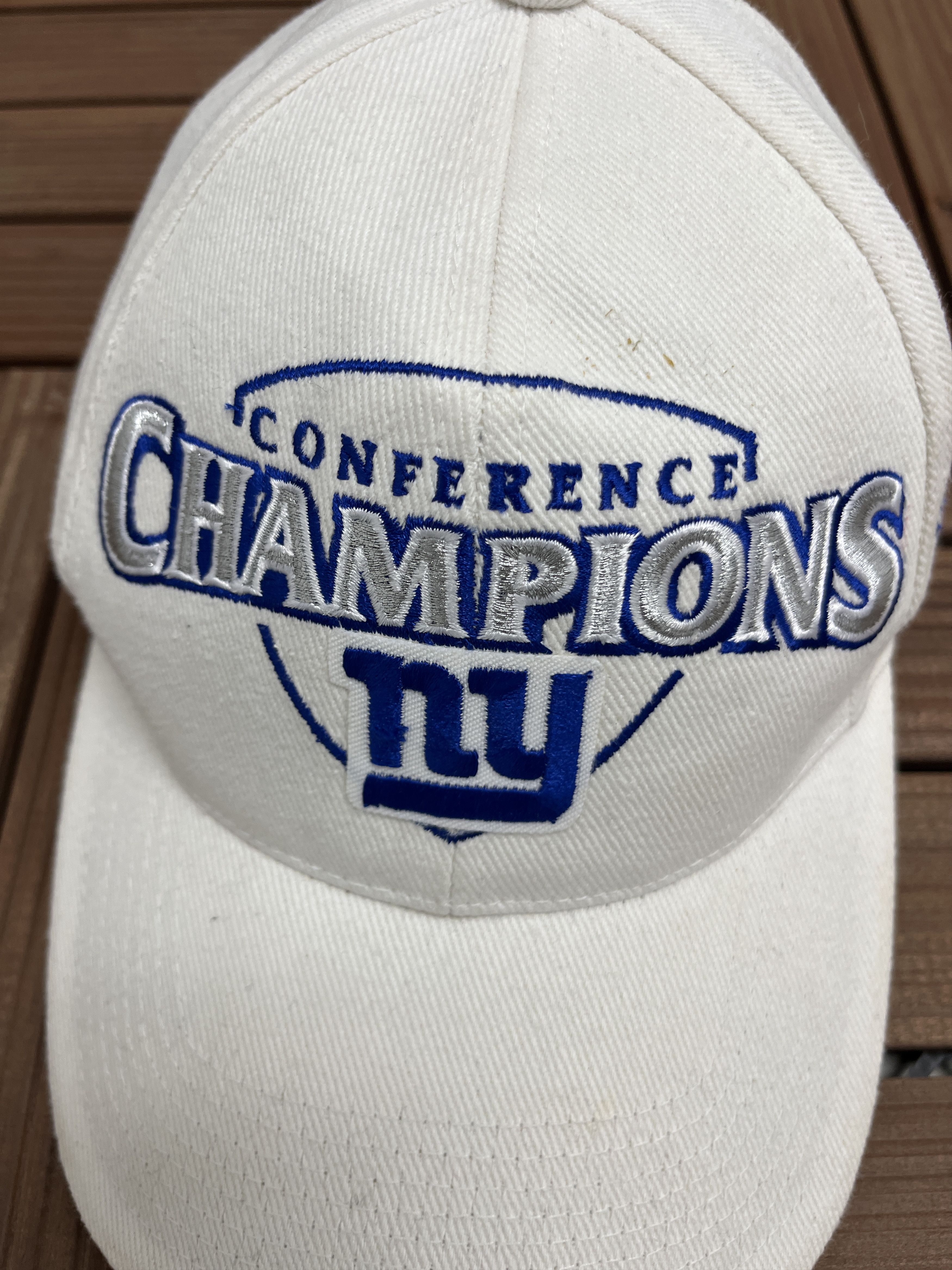 Vintage New York Giants Conference Champions Graphic Hat Size ONE SIZE - 3 Thumbnail