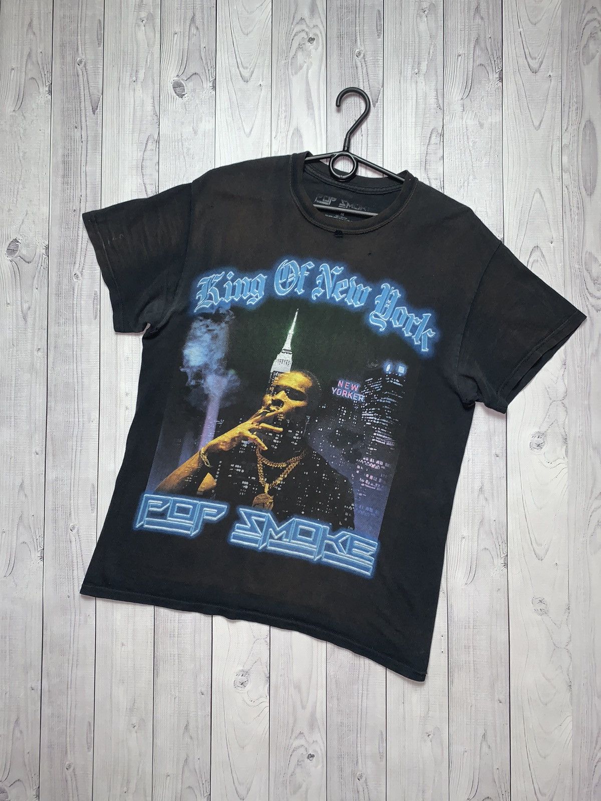 Vintage tee pop smoke King of the New York