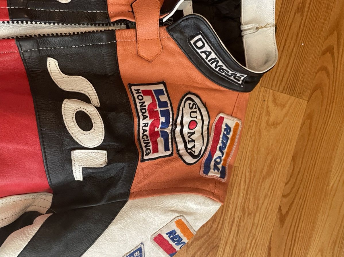 Leather × Vintage Repsol Leather Jacket Size US L / EU 52-54 / 3 - 4 Thumbnail