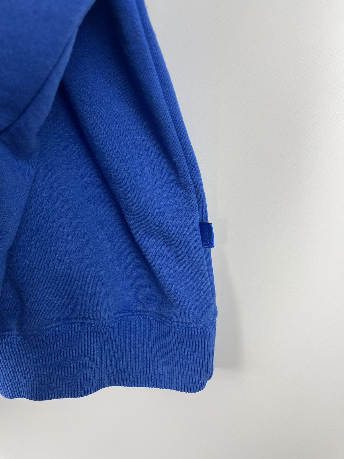 Adidas Adidas vintage 90s big logo line blue oversized sweatshirt Size US L / EU 52-54 / 3 - 9 Thumbnail
