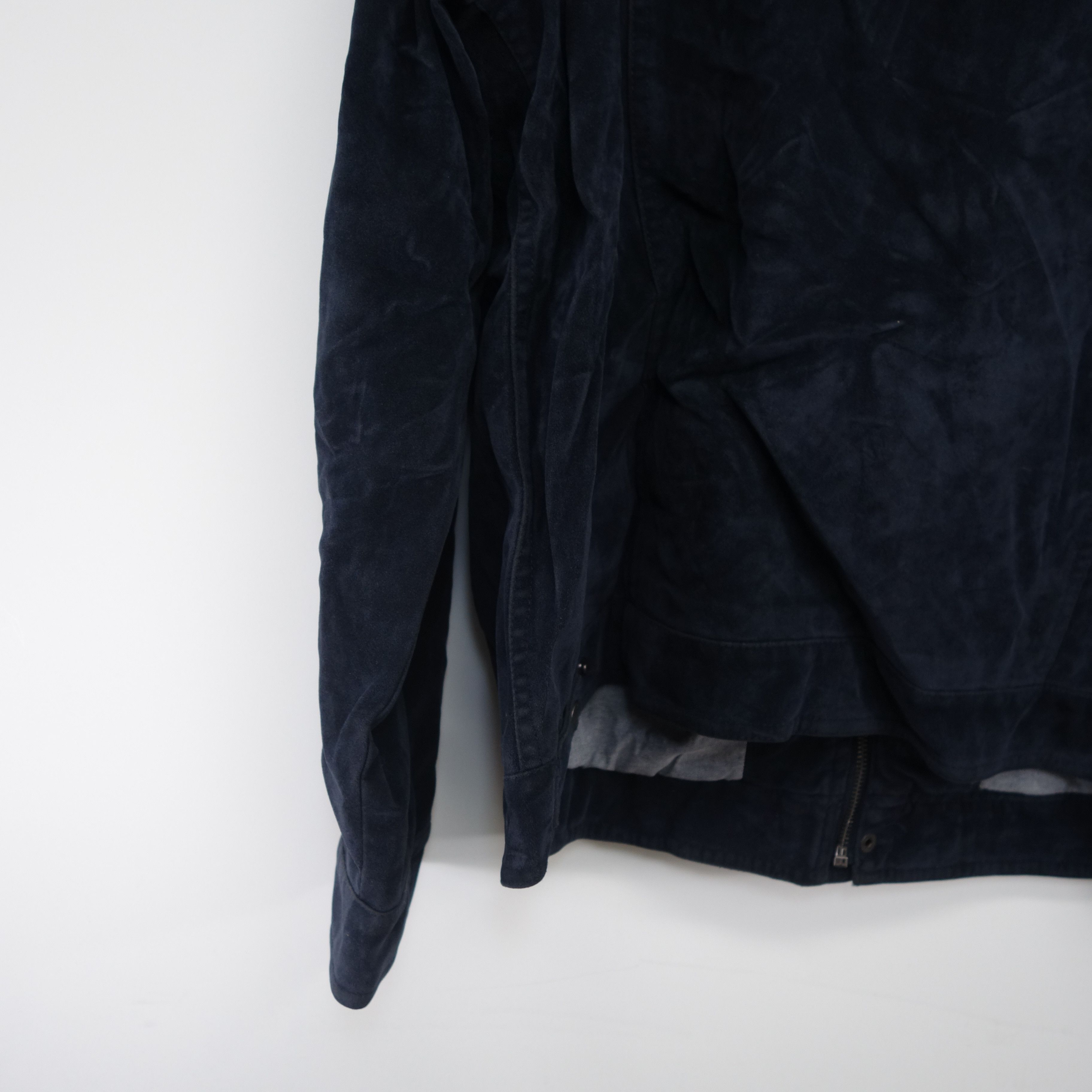 Levi's Faux Suede 72334 Navy Classic Trucker Denim Jean Jacket XXL Size US XXL / EU 58 / 5 - 6 Thumbnail