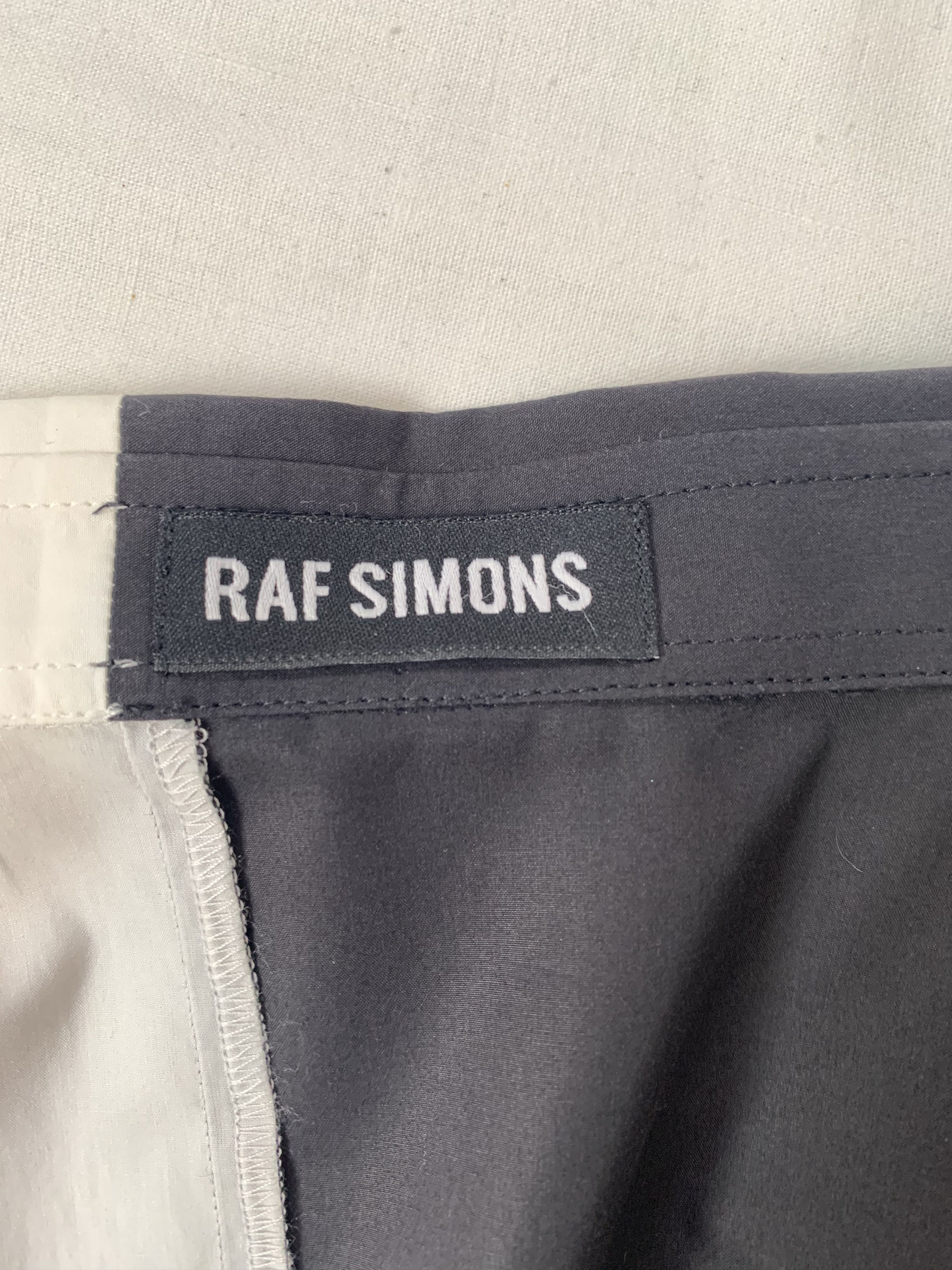 Raf Simons RAF Simmons Striped Short Sleeve Shirt Size US L / EU 52-54 / 3 - 7 Thumbnail