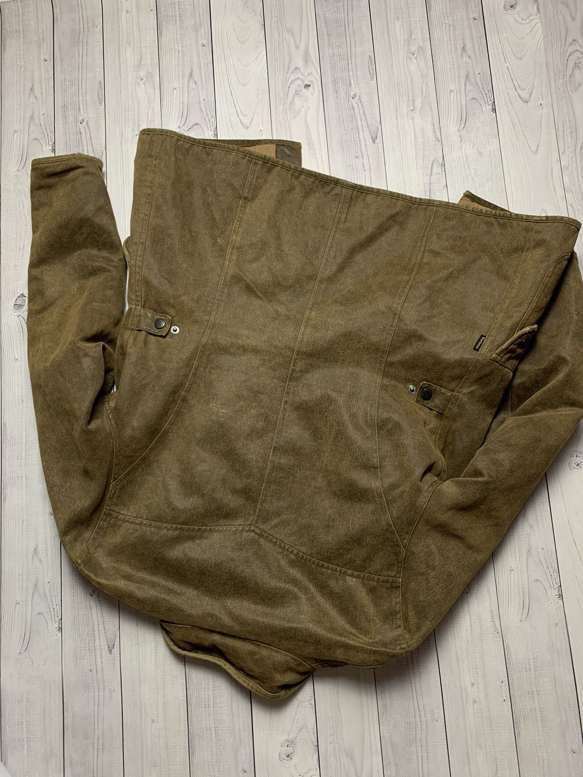 Barbour × Vintage Vintage Barbour Women’s leather jacket size M Size L / US 10 / IT 46 - 13 Thumbnail