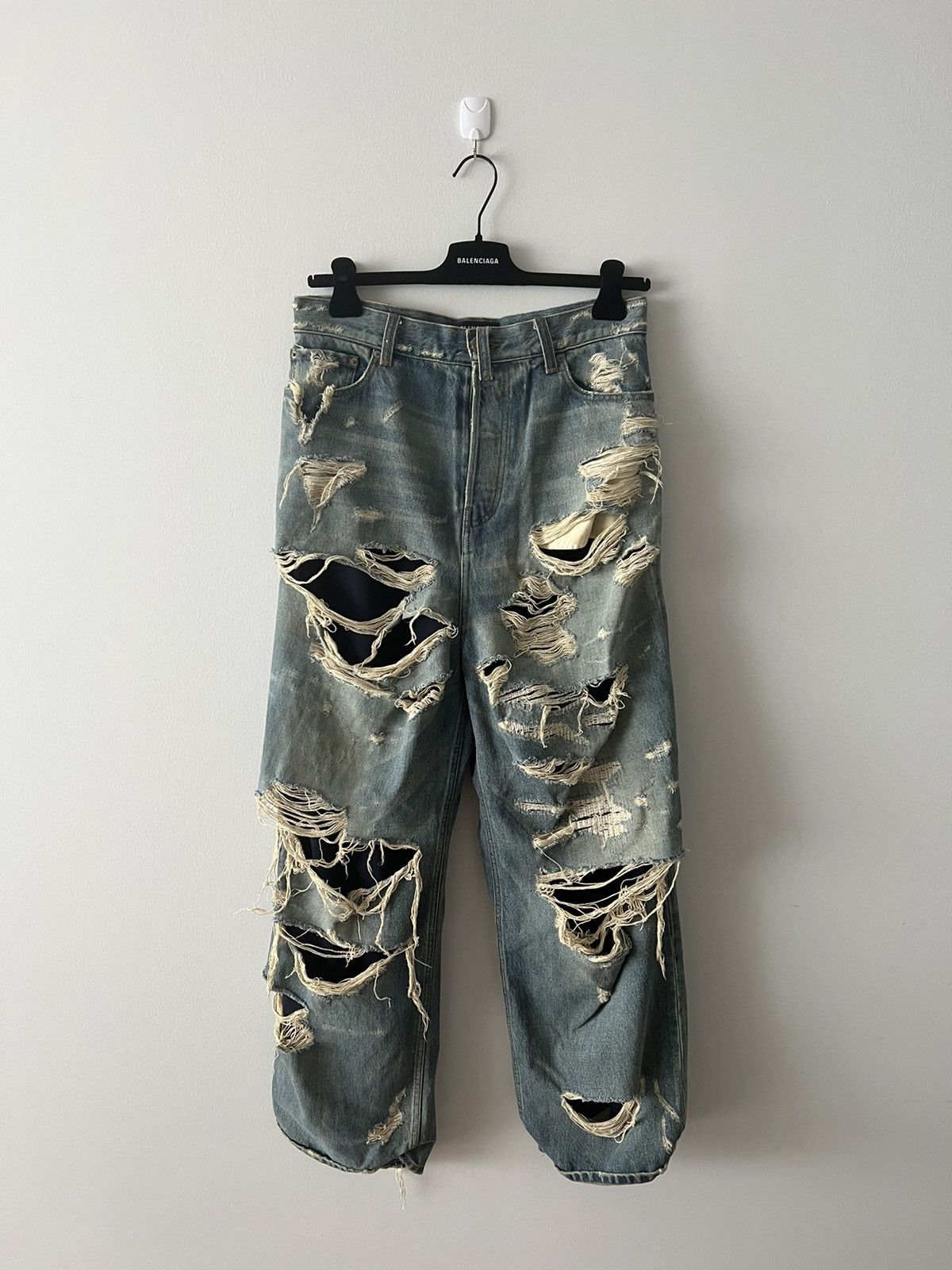 Balenciaga AW21 Slashed Denim in Camo – Penelope NYC