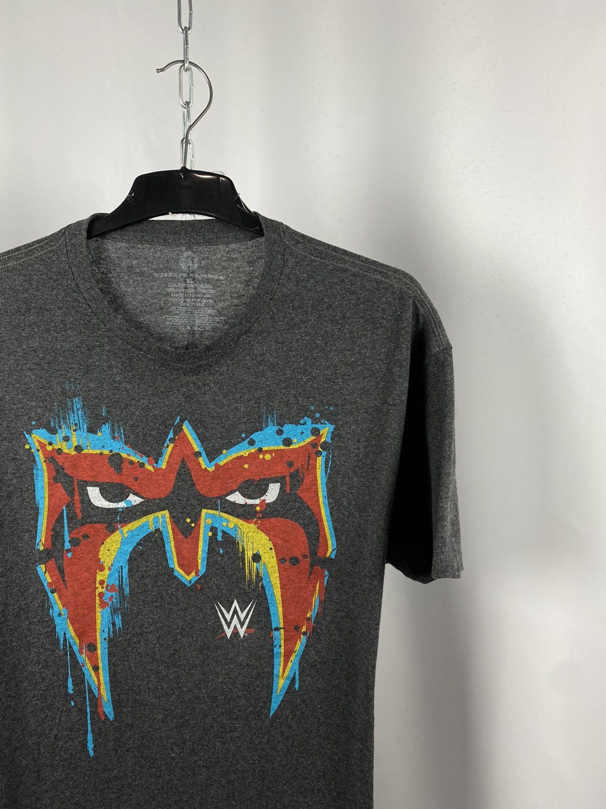 WWE Ultimate Warrior mask wwe wwf big logo T-shirts size XL Size US XL / EU 56 / 4 - 2 Thumbnail
