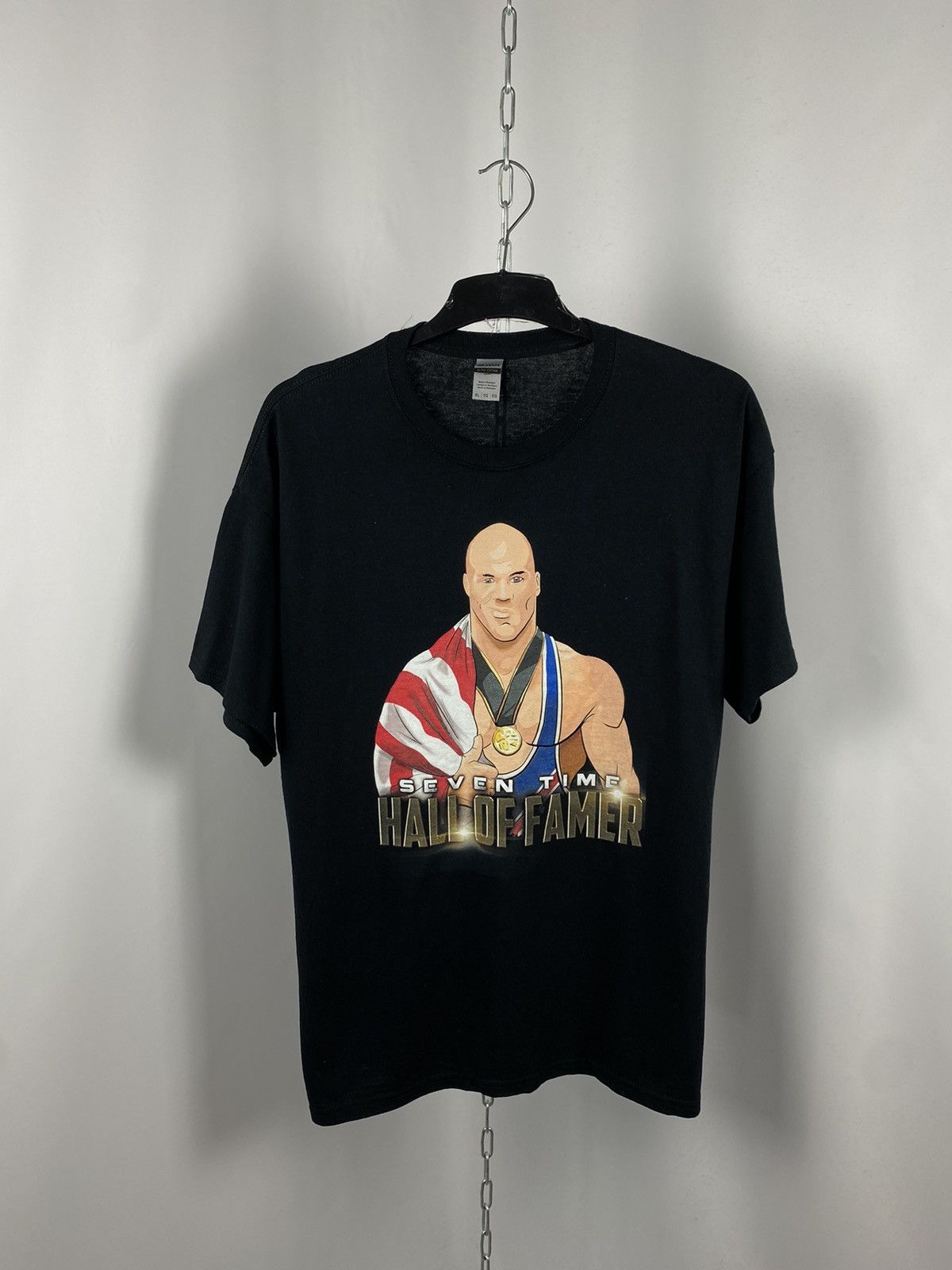 WWE Kurt angel wwe wwf T-shirts big logo Size XL Size US XL / EU 56 / 4 - 1 Thumbnail