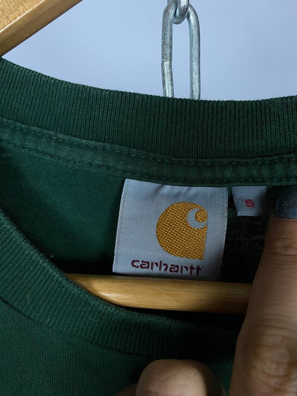 Carhartt Carhartt big logo short sleeve streetwear size S Size US S / EU 44-46 / 1 - 3 Thumbnail