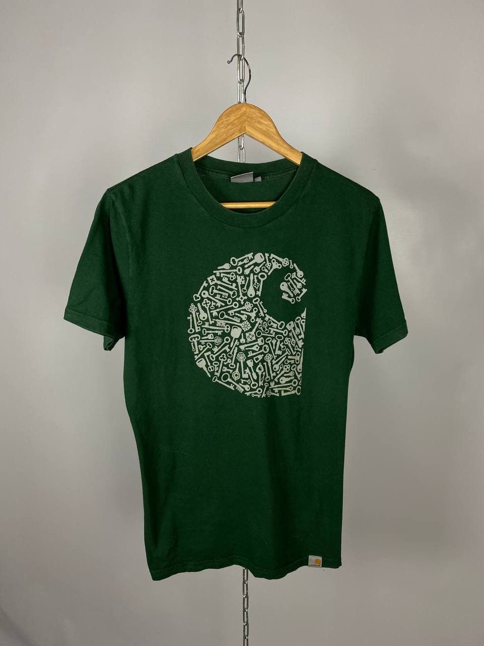 Carhartt Carhartt big logo short sleeve streetwear size S Size US S / EU 44-46 / 1 - 1 Thumbnail