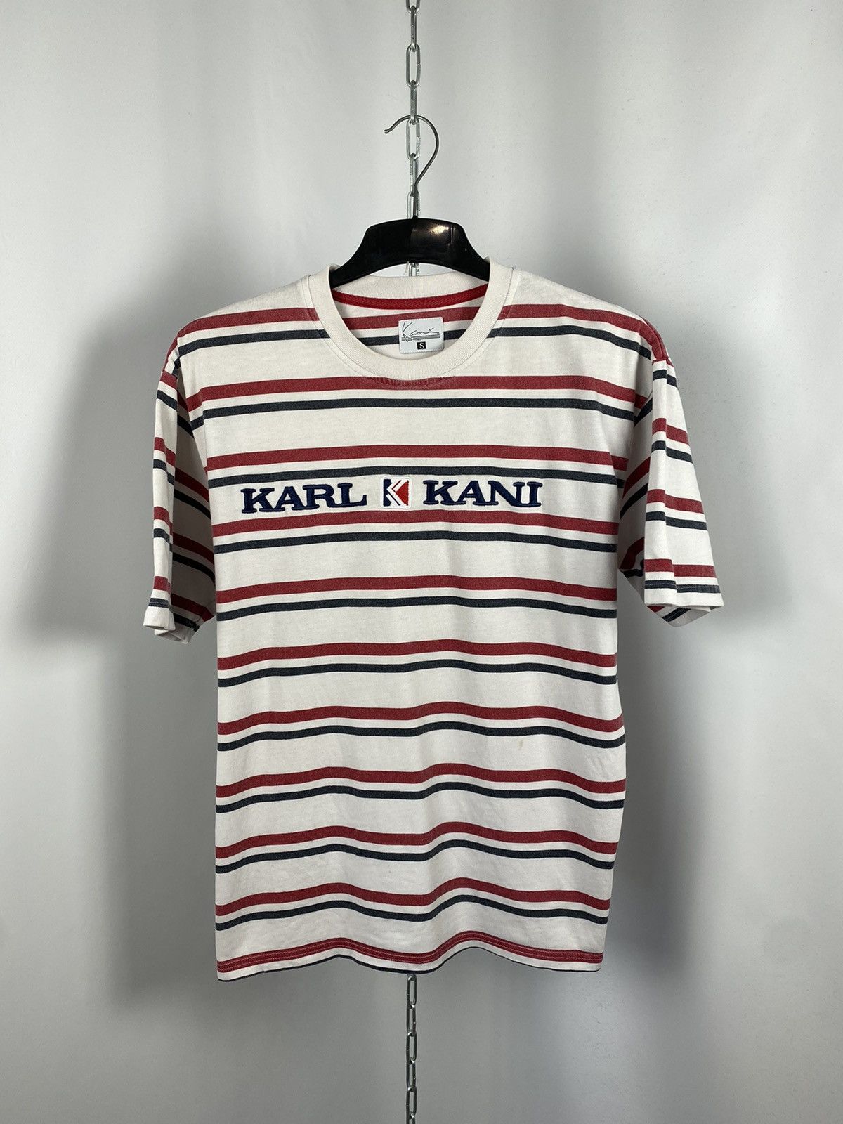 Vintage Karl Kani vintage T-shirts big logo streetwear size S Size US S / EU 44-46 / 1 - 1 Thumbnail