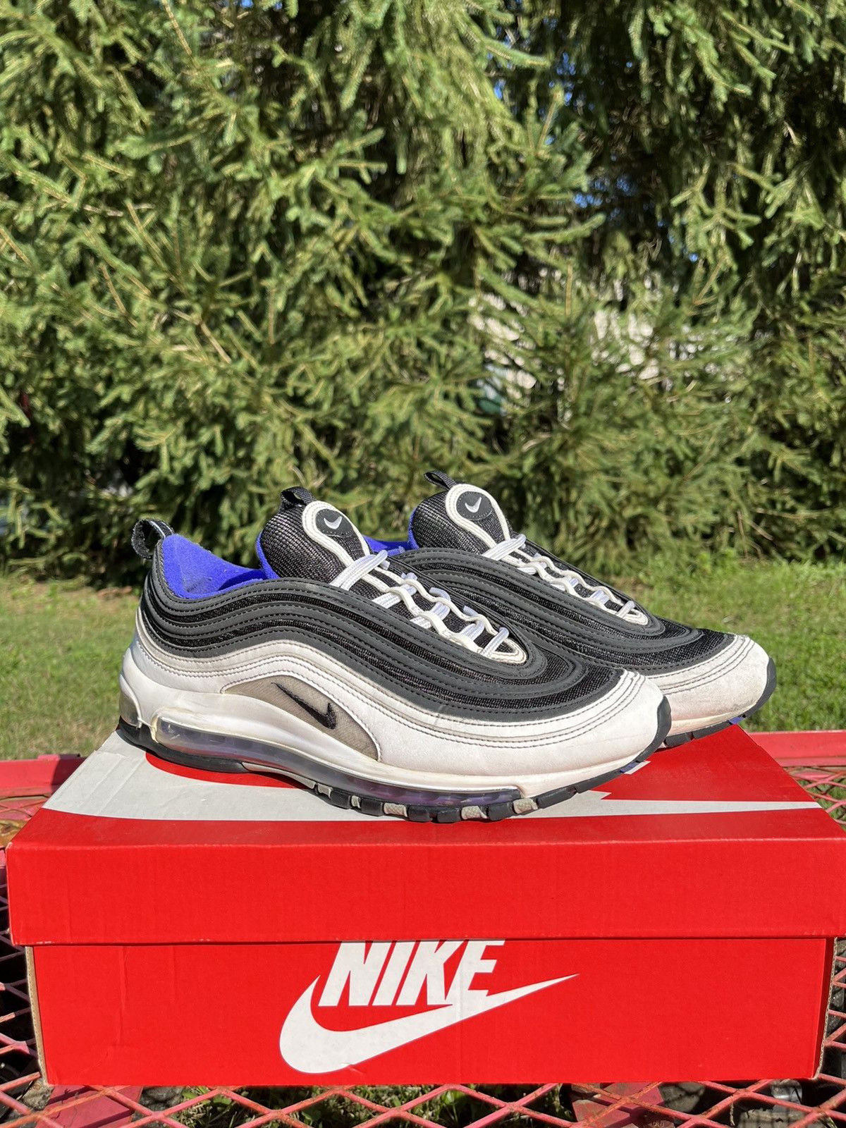 Vs Real Nike Vt3 Air Max Nike Air Max 97 White/Black- Persian Violet