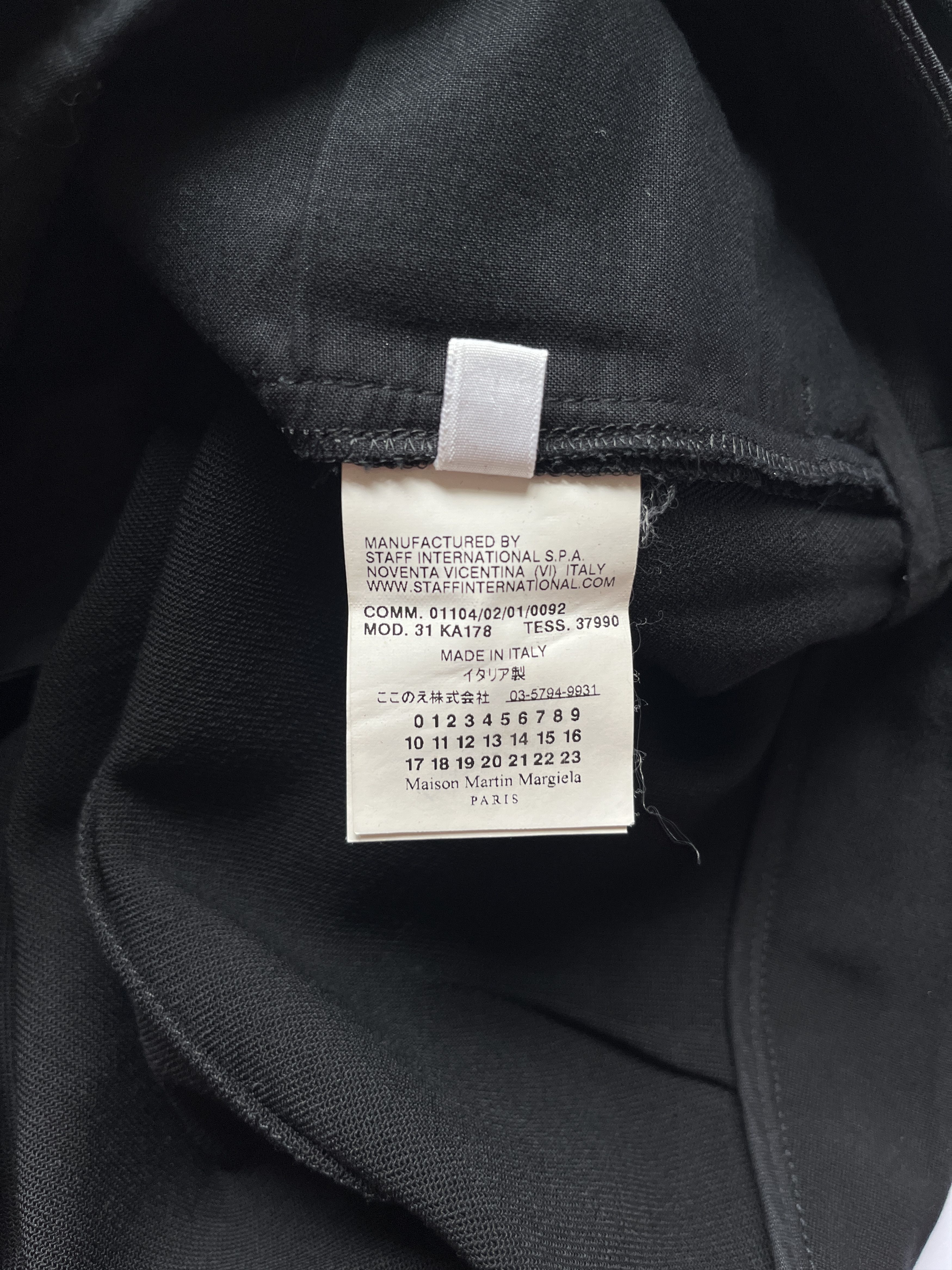 Maison Margiela ⚡️QUICK SALE⚡️2009 Maison Margiela Black Pants Trousers Size 28" / US 6 / IT 42 - 5 Thumbnail