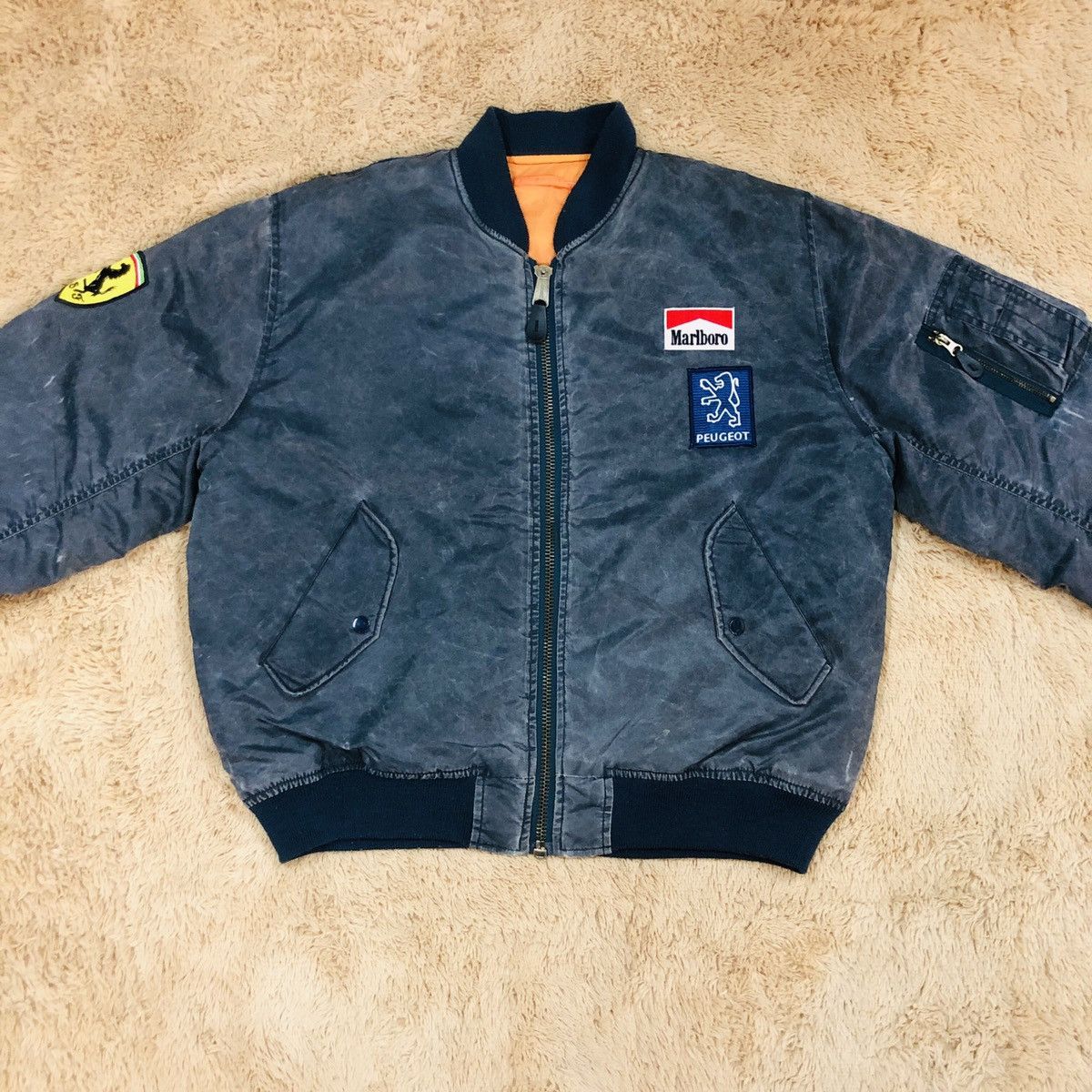 Marlboro MA-1ジャケット Marlboro MA1 Marlboro ジャケット ma-1