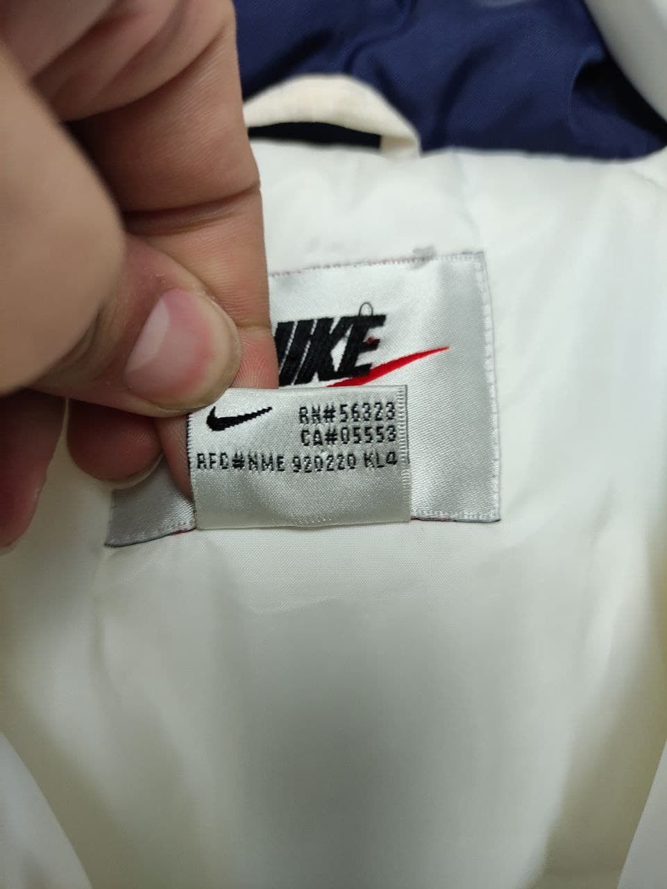 Nike Nike vintage down jacket big swoosh hype logo 90s Size US M / EU 48-50 / 2 - 8 Thumbnail