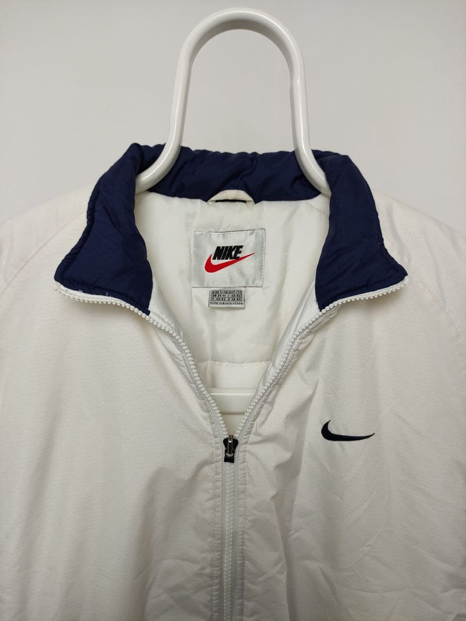 Nike Nike vintage down jacket big swoosh hype logo 90s Size US M / EU 48-50 / 2 - 2 Thumbnail