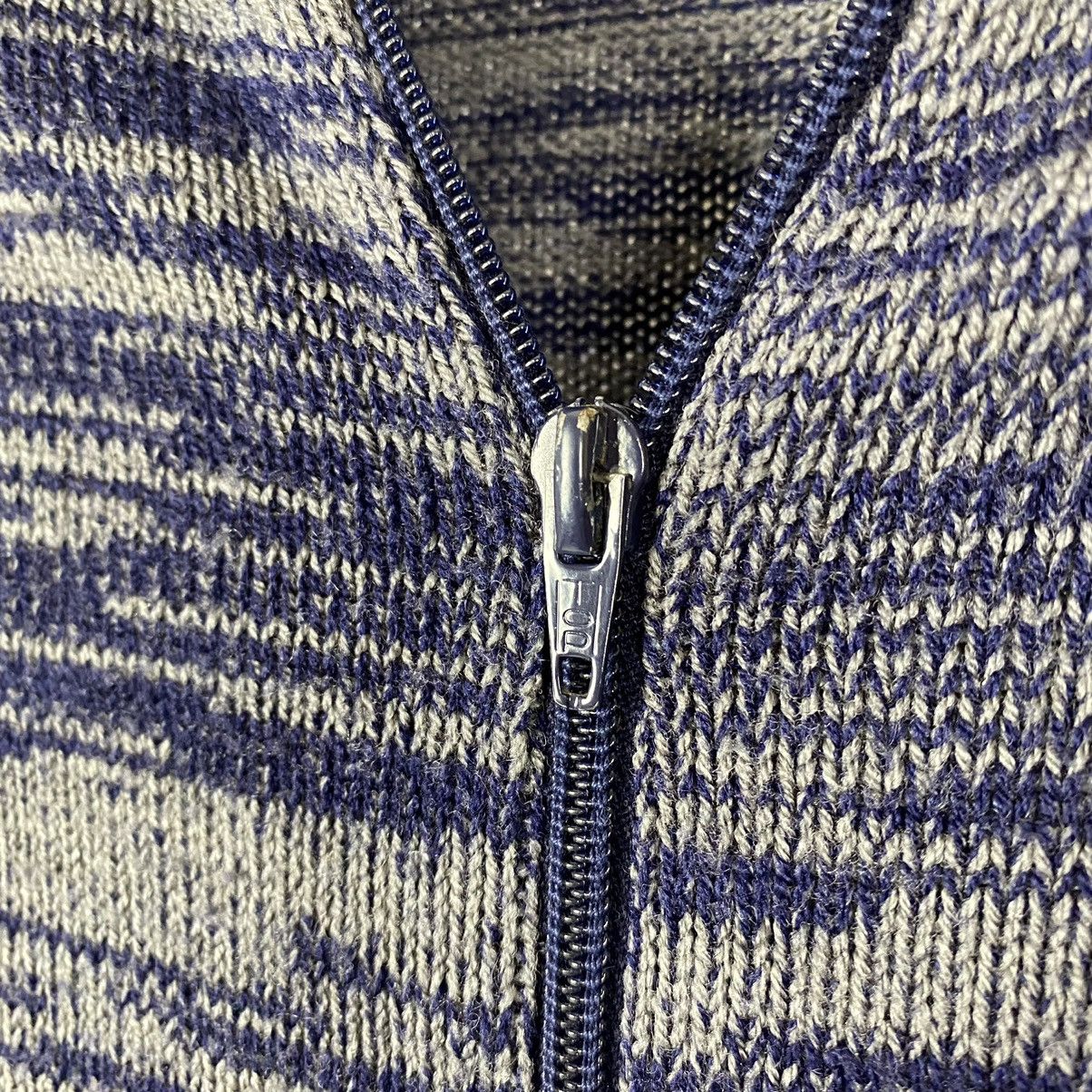 Vintage 1970’s Vintage Timex Collared Pattern Zip Up Cardigan Size US M / EU 48-50 / 2 - 8 Thumbnail