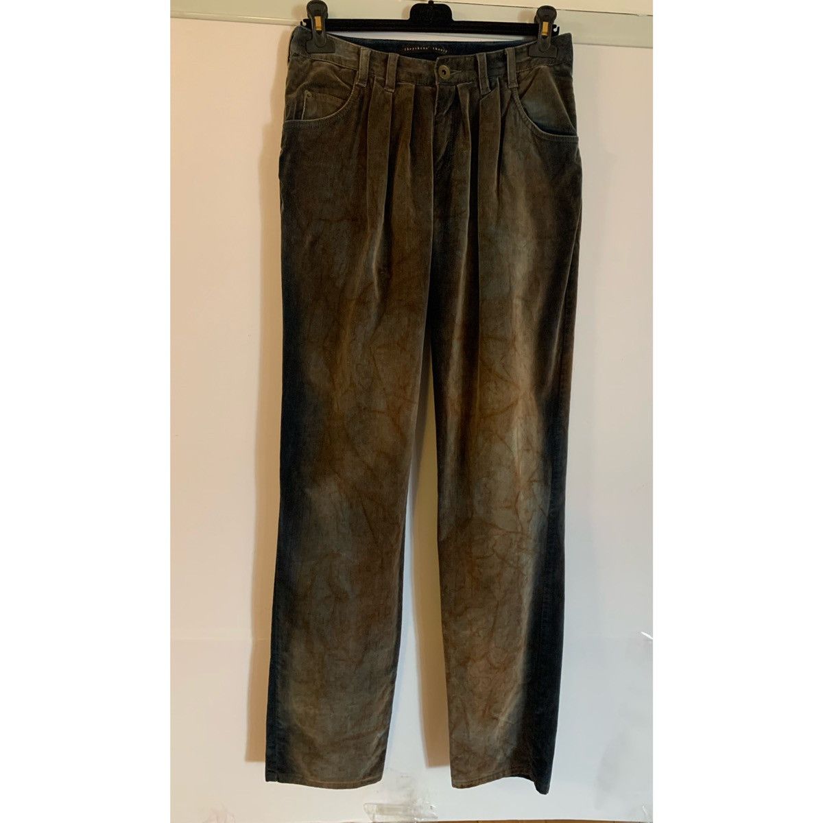 Theory THEORY VELOUR PLEATED DISTRESSED LOOK JEANS Size 28" / US 6 / IT 42 - 10 Thumbnail