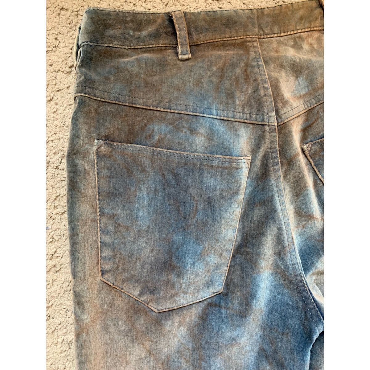 Theory THEORY VELOUR PLEATED DISTRESSED LOOK JEANS Size 28" / US 6 / IT 42 - 23 Thumbnail