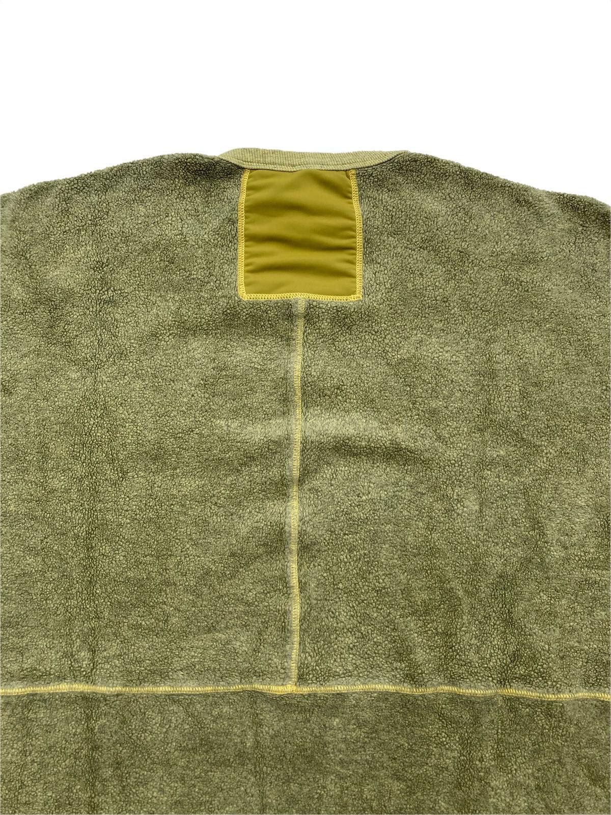 Stone Island Stone Island Textured Fleece Crewneck – Olive Green Size US M / EU 48-50 / 2 - 8 Thumbnail