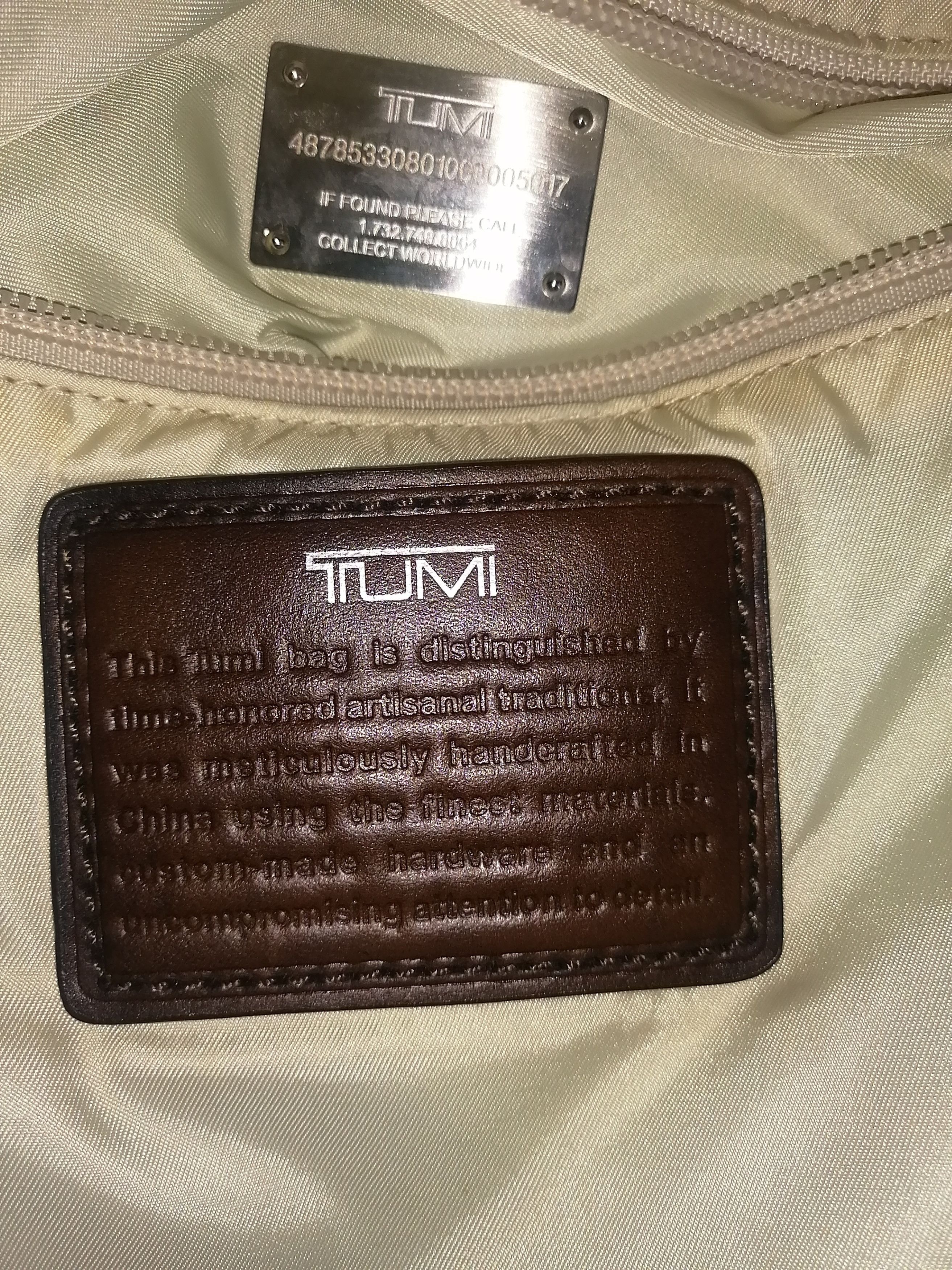 Tumi TUMI YELLOW CROSSBODY/SHOULDER BAG Size ONE SIZE - 11 Thumbnail