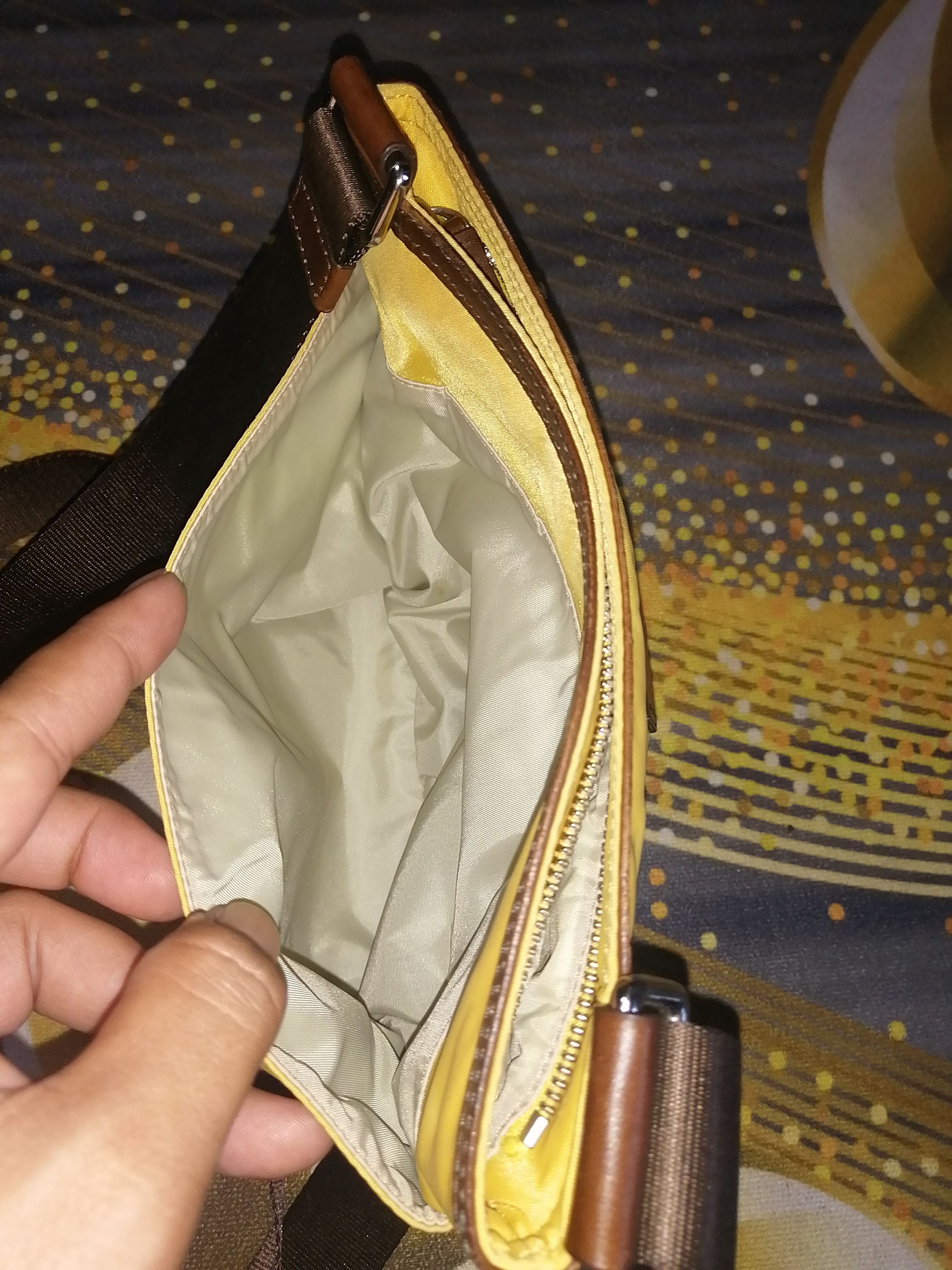 Tumi TUMI YELLOW CROSSBODY/SHOULDER BAG Size ONE SIZE - 13 Thumbnail