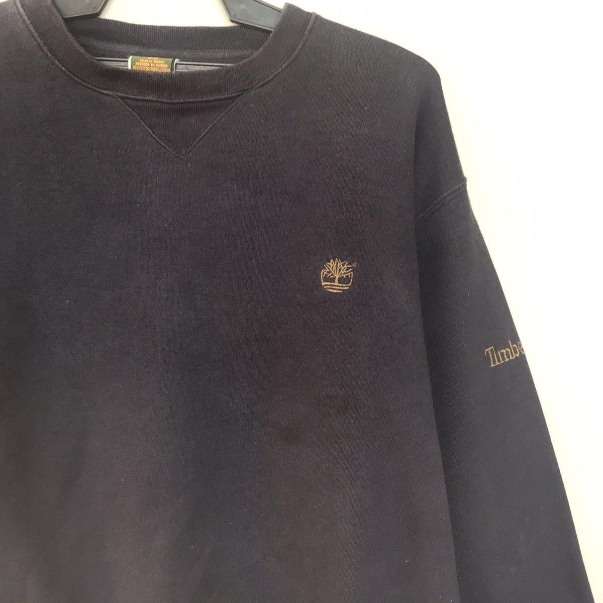 Timberland × Vintage Vintage Timberland Crewneck Sweatshirt Size US M / EU 48-50 / 2 - 2 Thumbnail