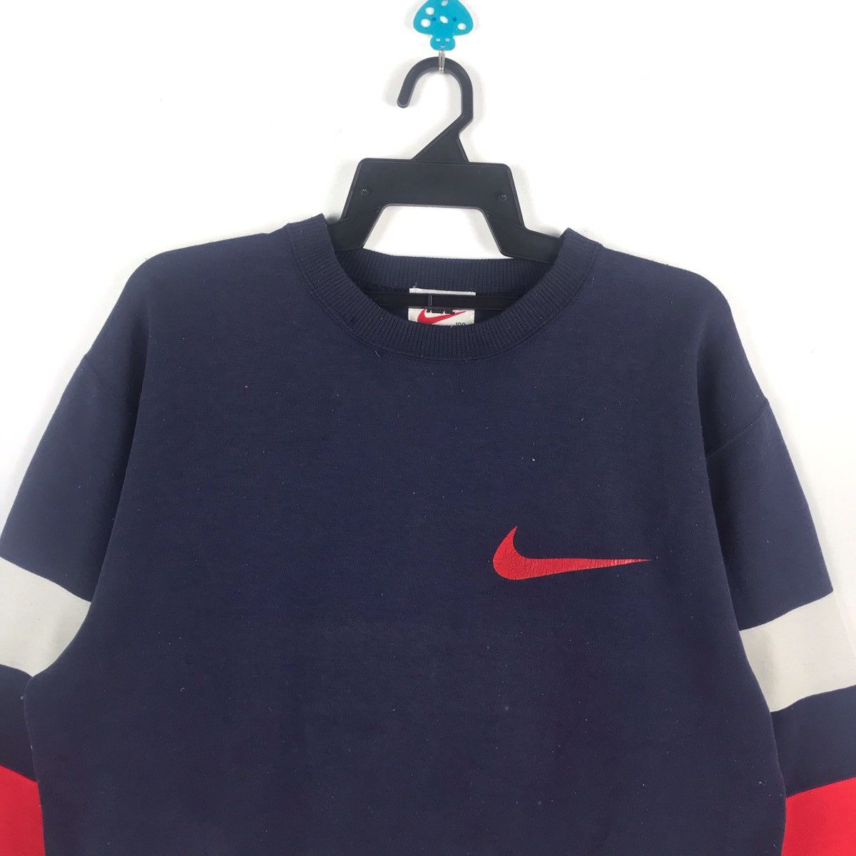 Nike × Vintage Vintage!!!! Nike Big Logo Size US L / EU 52-54 / 3 - 3 Thumbnail