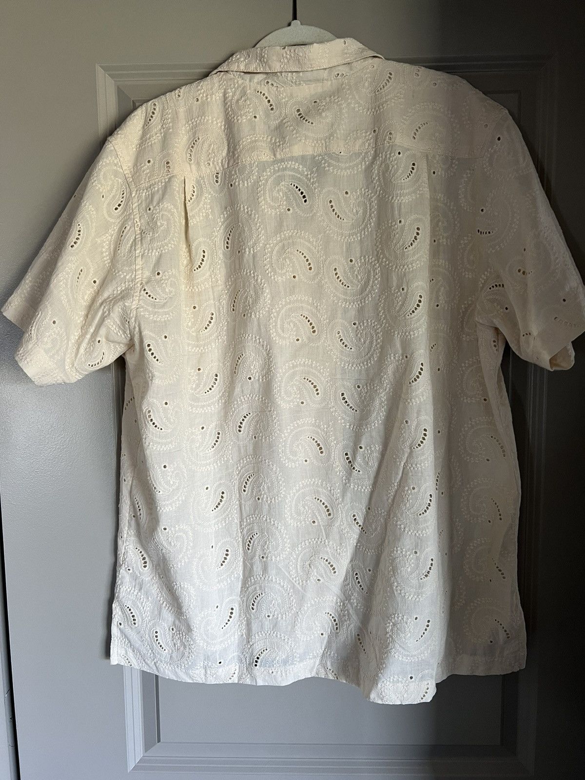 Kai Strawberry ivory paisley button up Xl Size US XL / EU 56 / 4 - 3 Thumbnail