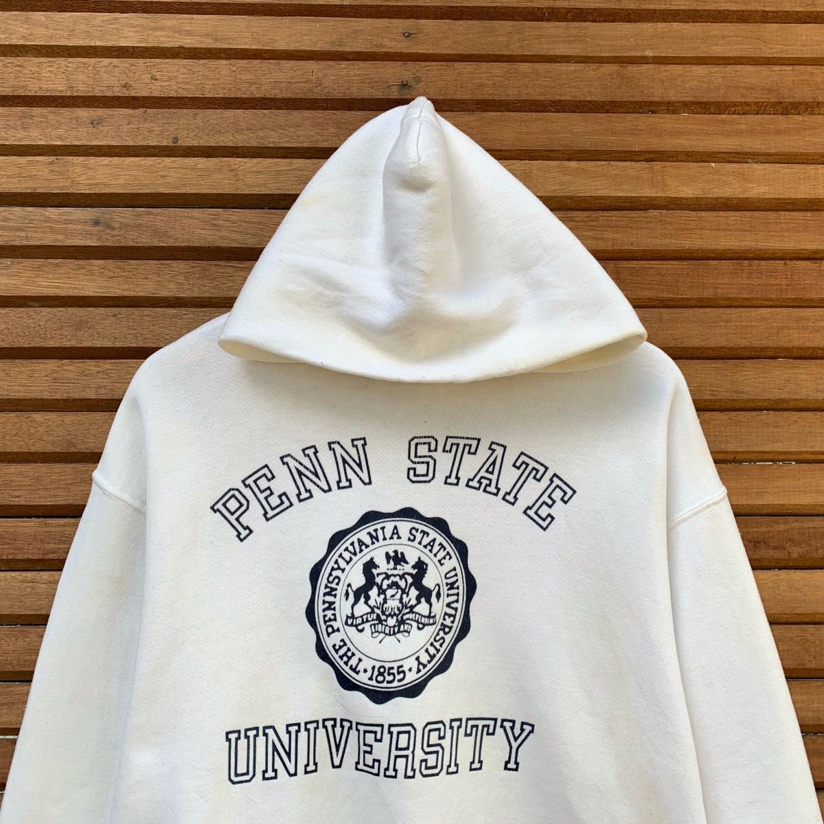 Russell Athletic VINTAGE 80s RUSSELL PSU PENNSYLVANIA STATE UNIVERSITY HOODIE Size US M / EU 48-50 / 2 - 3 Thumbnail