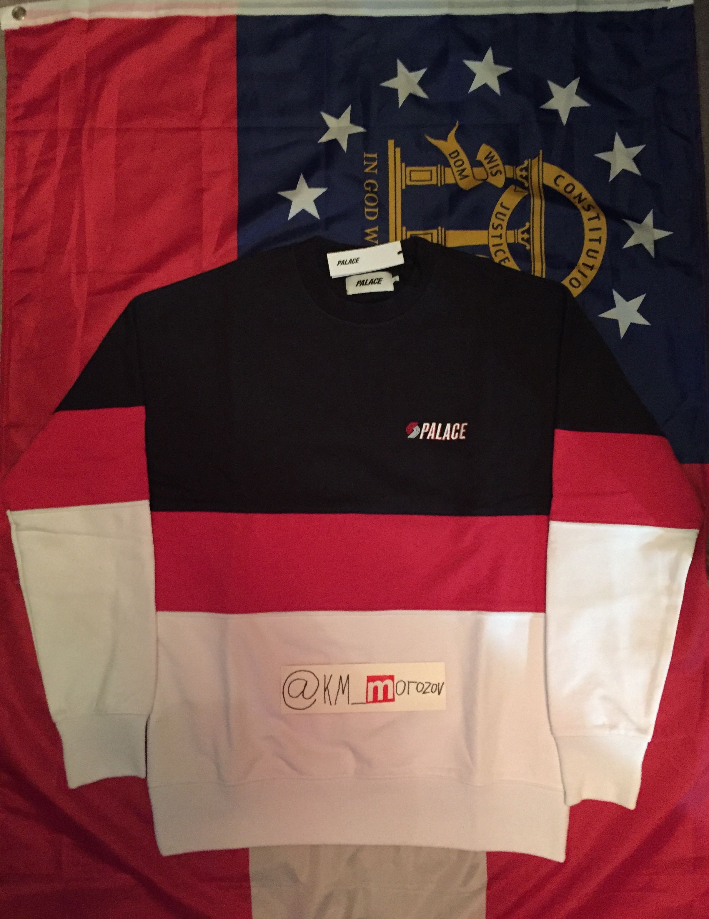 Palace × Umbro Palace Umbro Warm Up Crew 