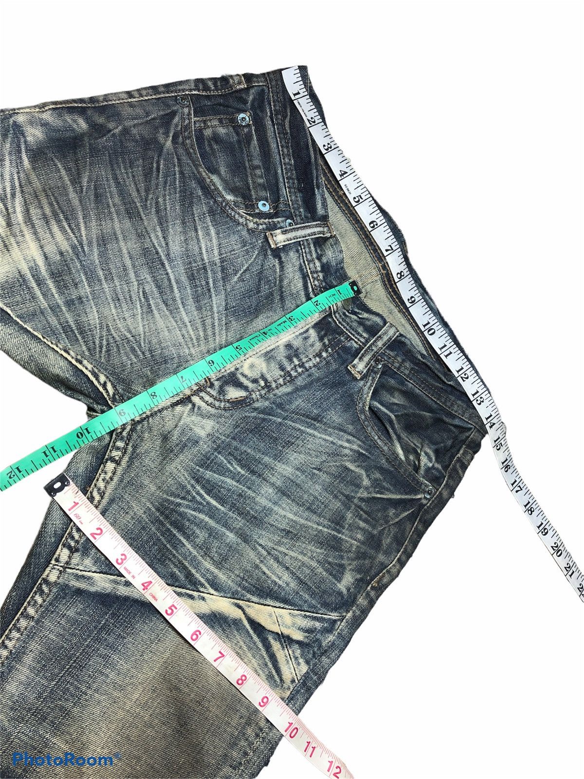 Other PATCHWORK⚡️⚡️EDGE RUPERT WASHED BLUE DENIM Size US 29 - 5 Thumbnail