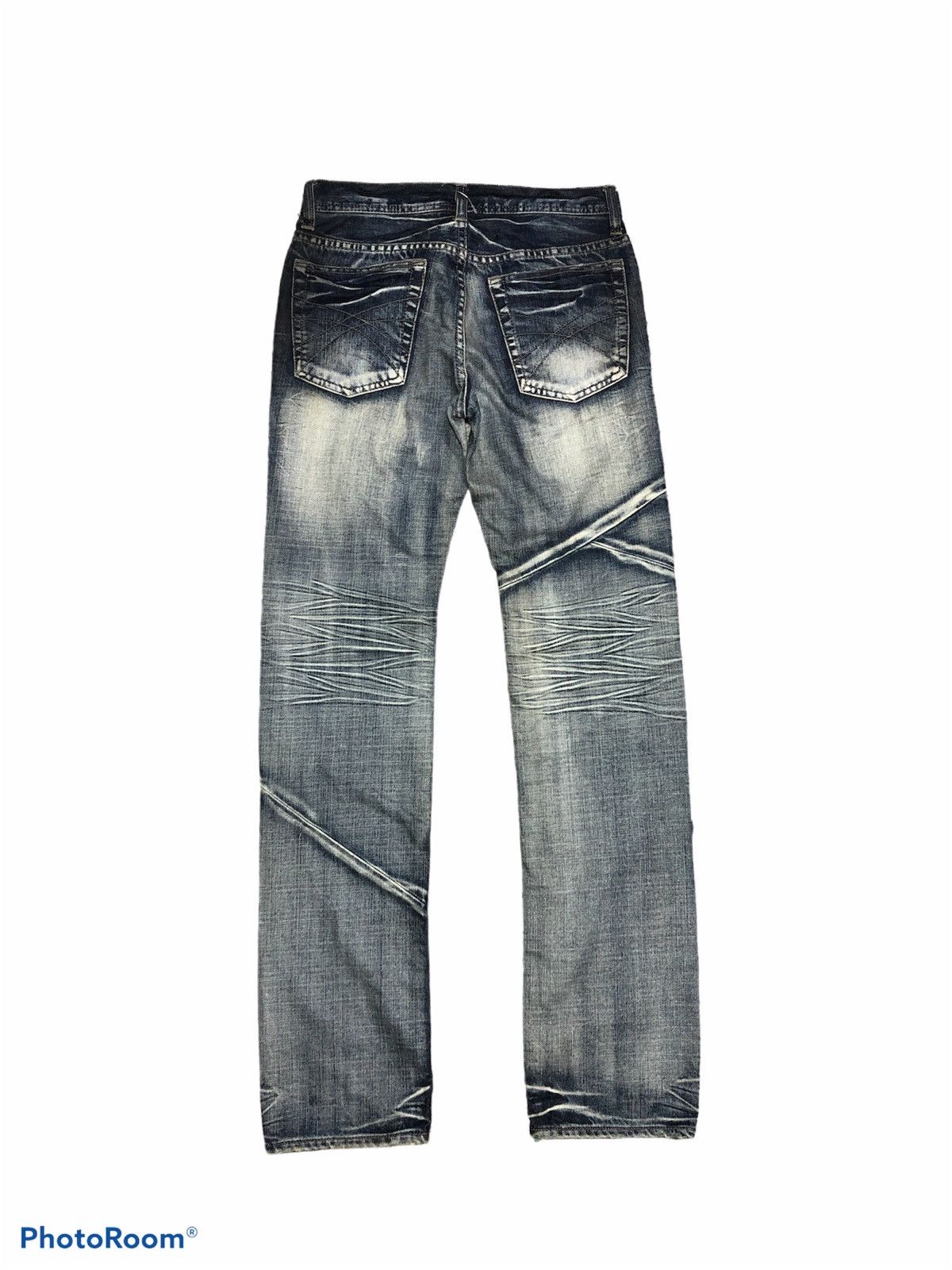 Other PATCHWORK⚡️⚡️EDGE RUPERT WASHED BLUE DENIM Size US 29 - 2 Thumbnail