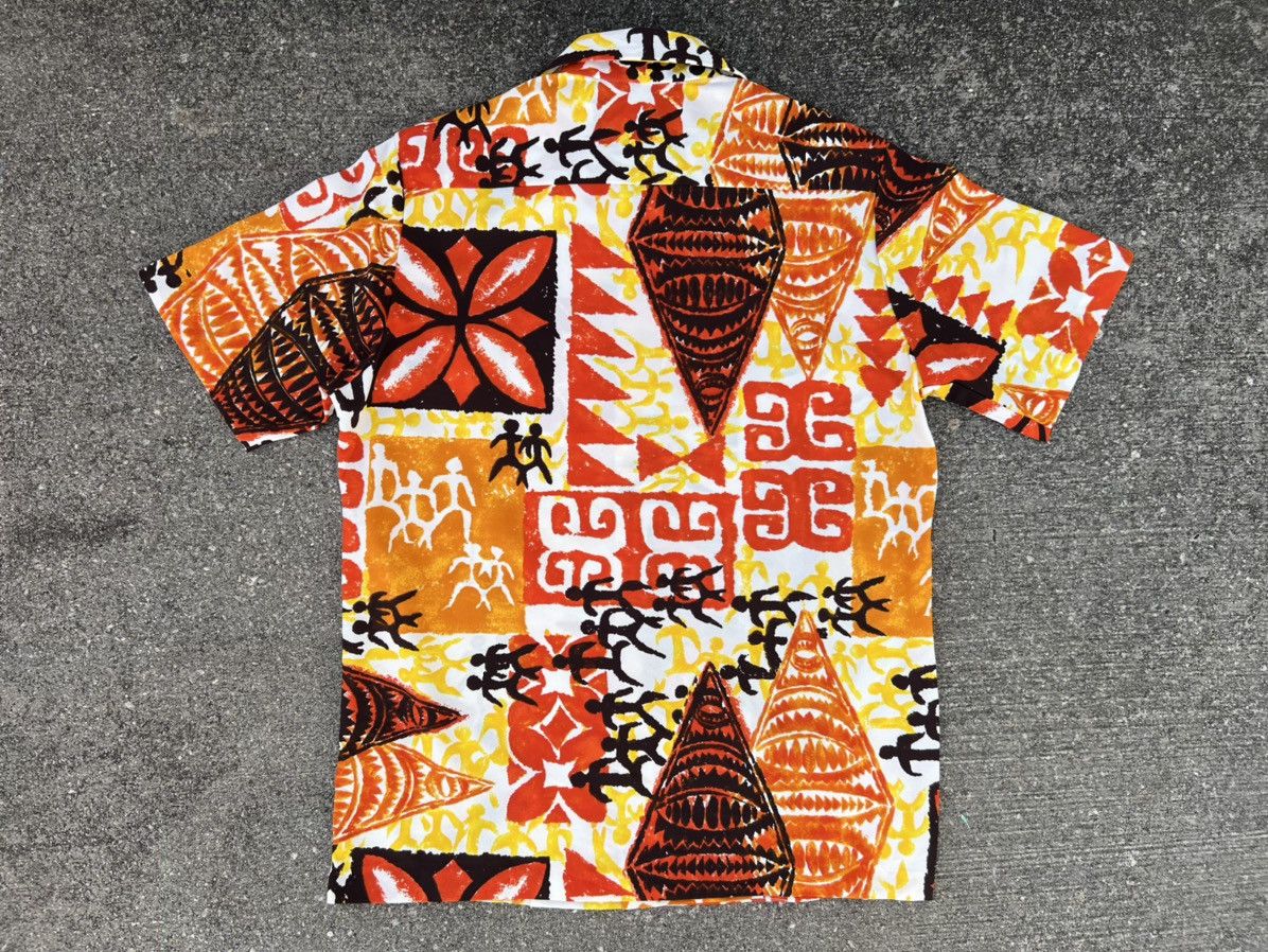 Vintage Vintage 70s Napili Parietal Art Polyester Hawaiian Shirt Size US M / EU 48-50 / 2 - 3 Thumbnail