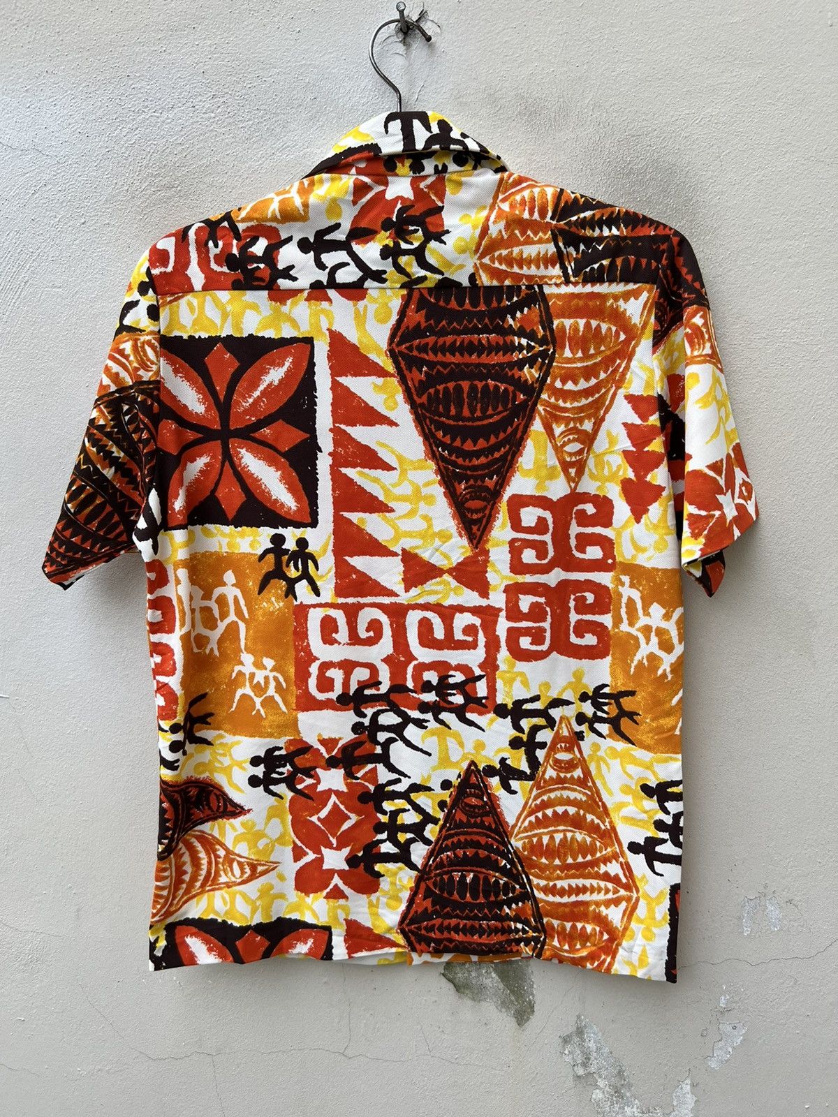 Vintage Vintage 70s Napili Parietal Art Polyester Hawaiian Shirt Size US M / EU 48-50 / 2 - 12 Thumbnail