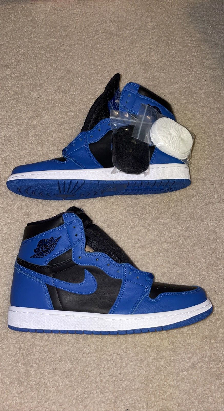 marina blue jordans