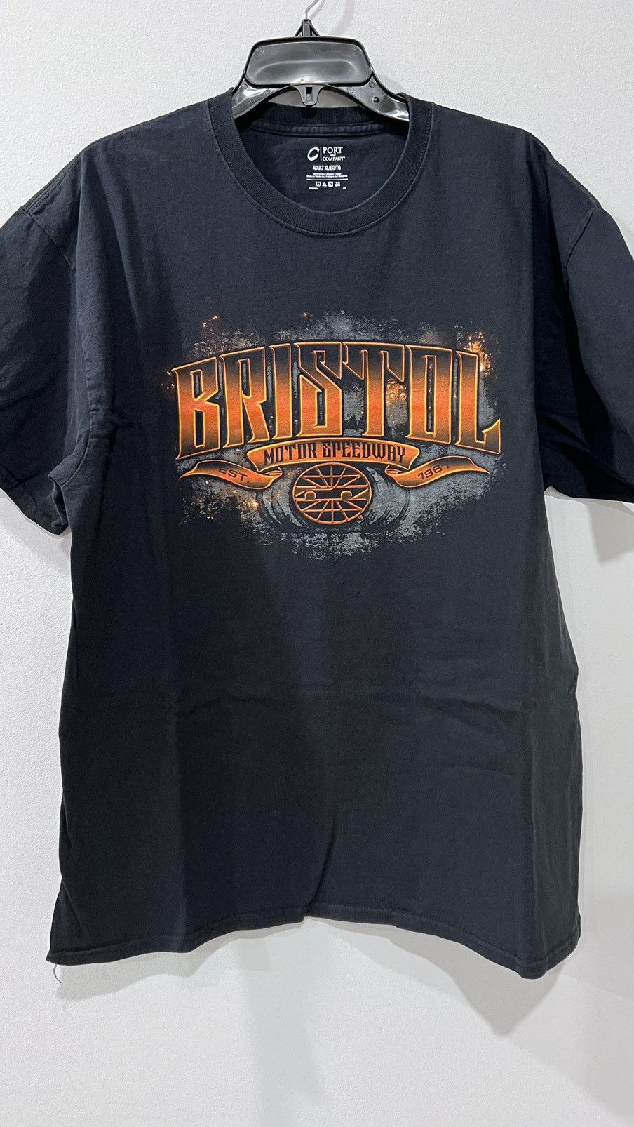 NASCAR × Vintage Bristol Motor Speedway “Go Hard or Go Home” tee size XL Size US XL / EU 56 / 4 - 1 Thumbnail
