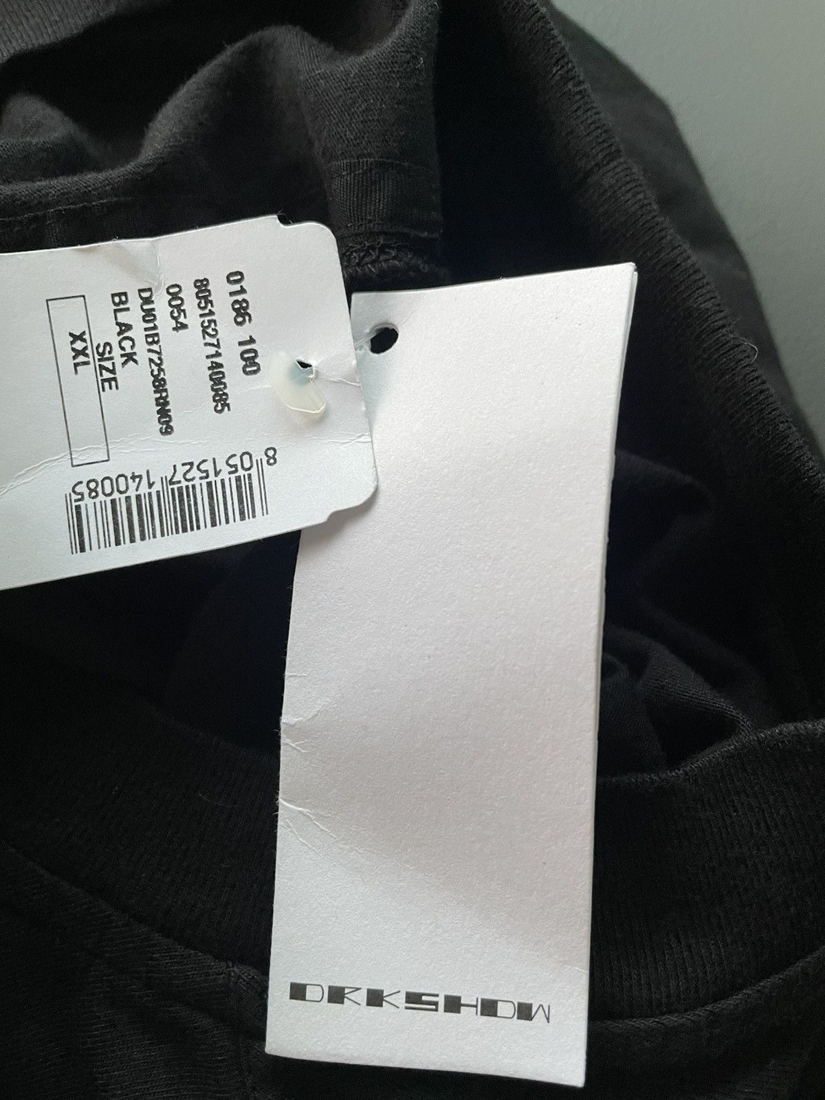Rick Owens × Rick Owens Drkshdw Limited Edition Brand New Iconic Distressed Slim Shirt Tee Size US M / EU 48-50 / 2 - 7 Thumbnail