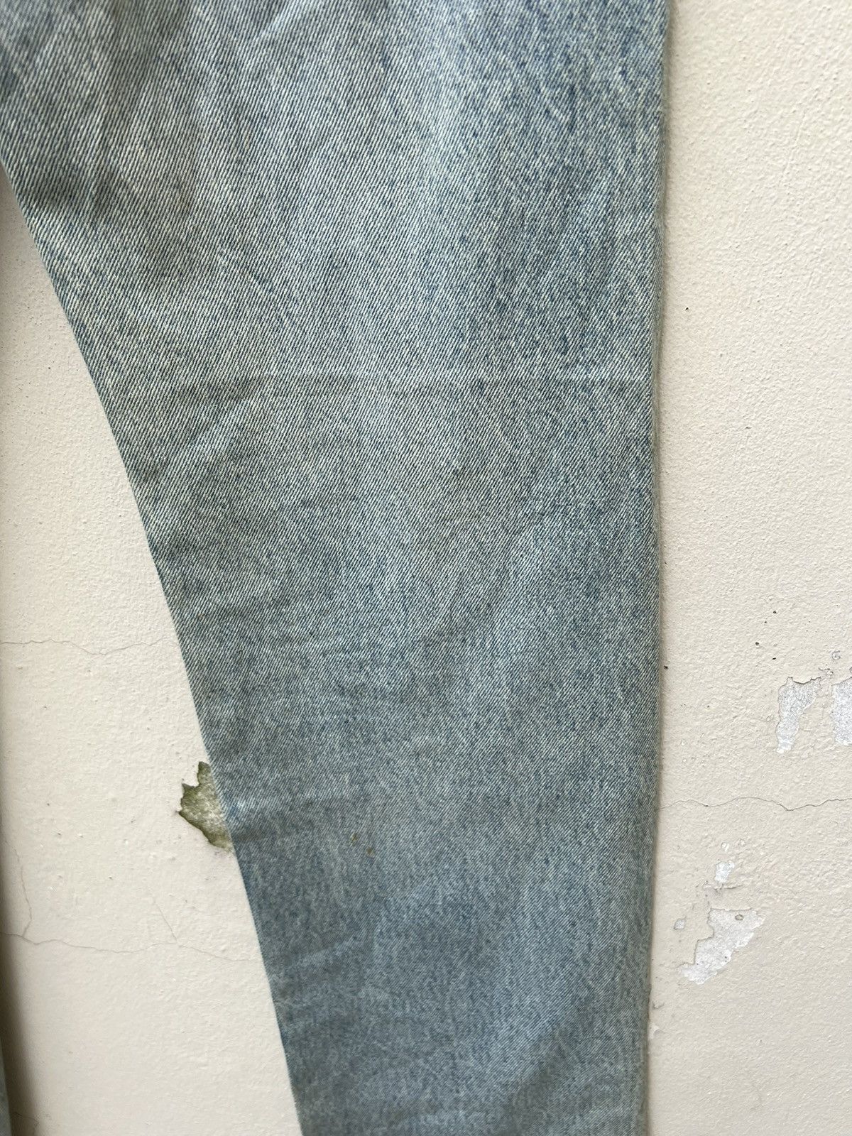 Levi's Vintage 80s Levi’s 501 Ageing Mud Denim Dirty Jeans Size US 31 - 20 Thumbnail