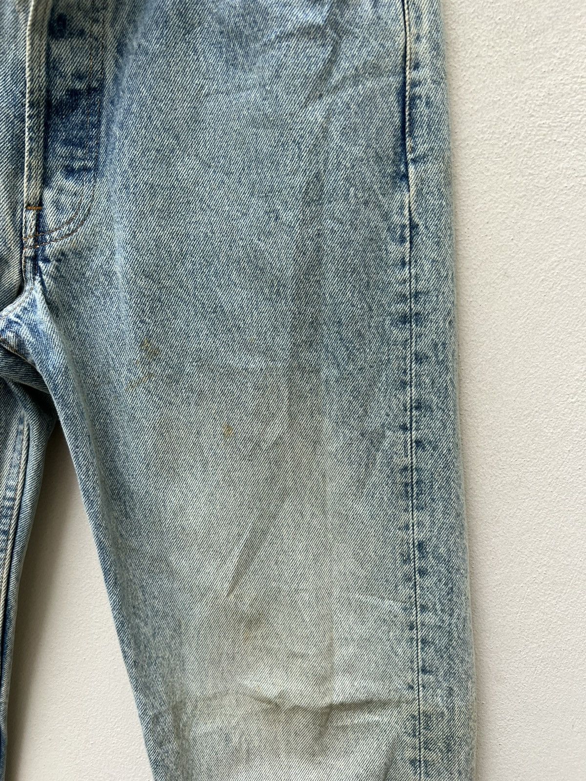 Levi's Vintage 80s Levi’s 501 Ageing Mud Denim Dirty Jeans Size US 31 - 11 Thumbnail