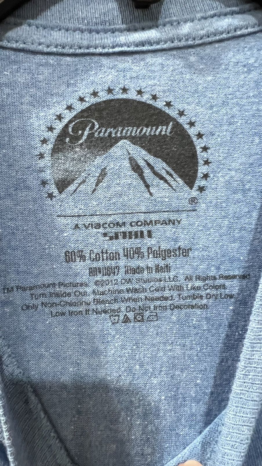 Vintage 2012 Ron Burgundy Anchor Man Mens Blue T Shirt Size S Size US S / EU 44-46 / 1 - 2 Thumbnail