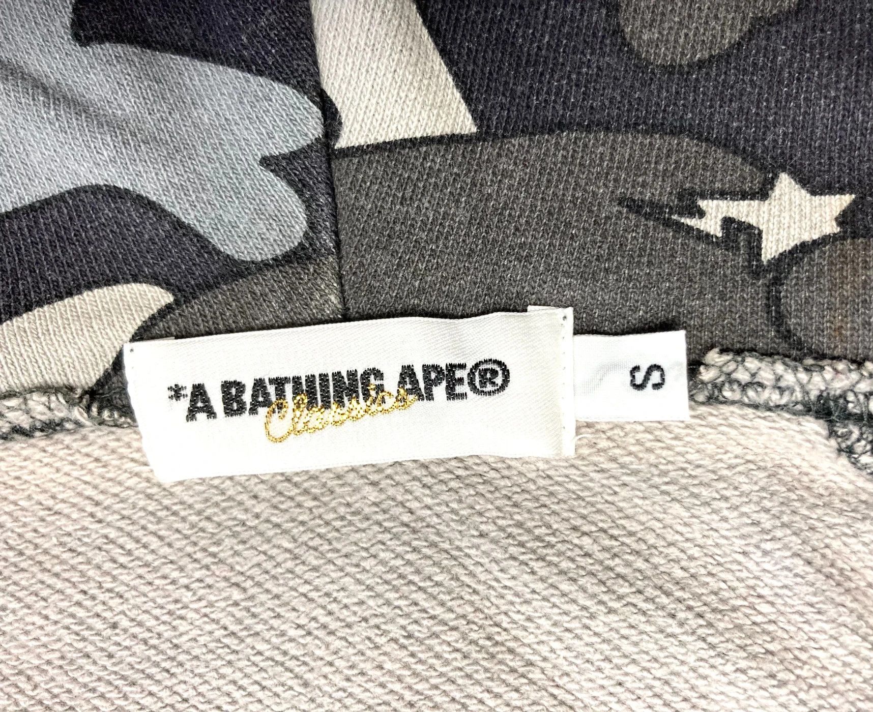 Bape Bape Black Camo Star Gray Full Zip Hoodie Size S From Japan Size US S / EU 44-46 / 1 - 4 Thumbnail