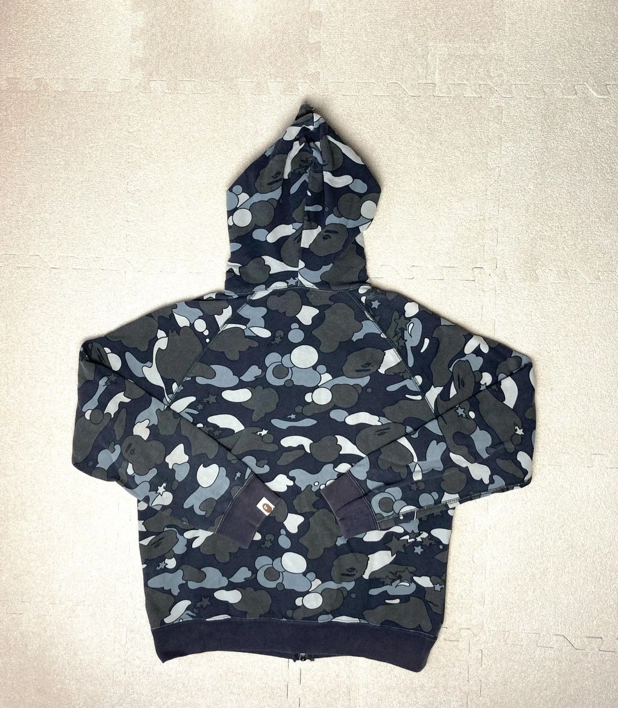 Bape Bape Black Camo Star Gray Full Zip Hoodie Size S From Japan Size US S / EU 44-46 / 1 - 3 Thumbnail