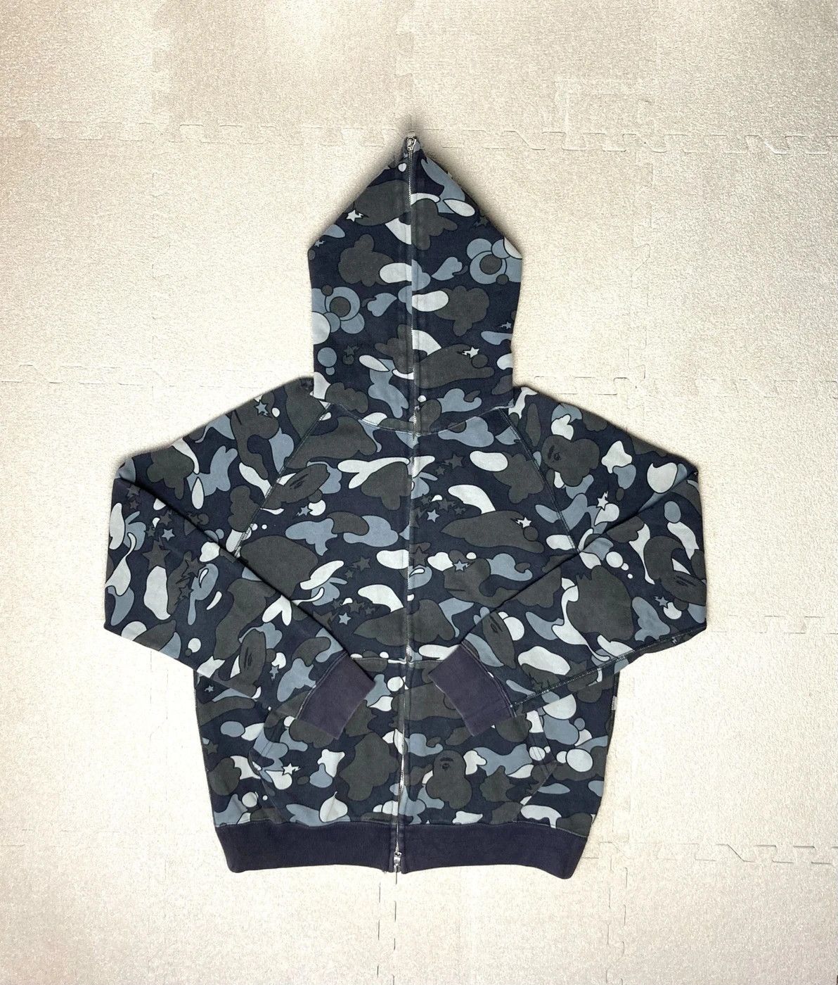 Bape Bape Black Camo Star Gray Full Zip Hoodie Size S From Japan Size US S / EU 44-46 / 1 - 1 Thumbnail